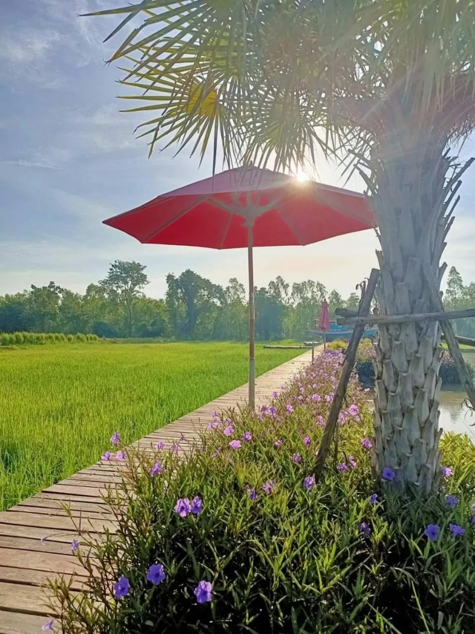 Natural landscape in wuadaeng villa