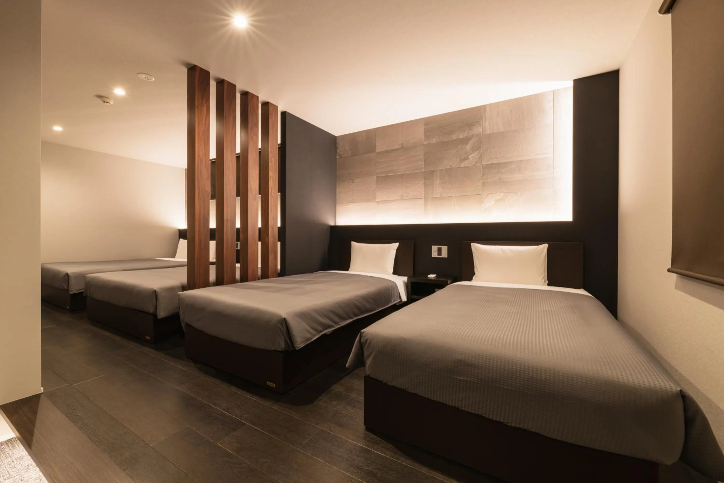 Bed in GRAND BASE Hakata Premium