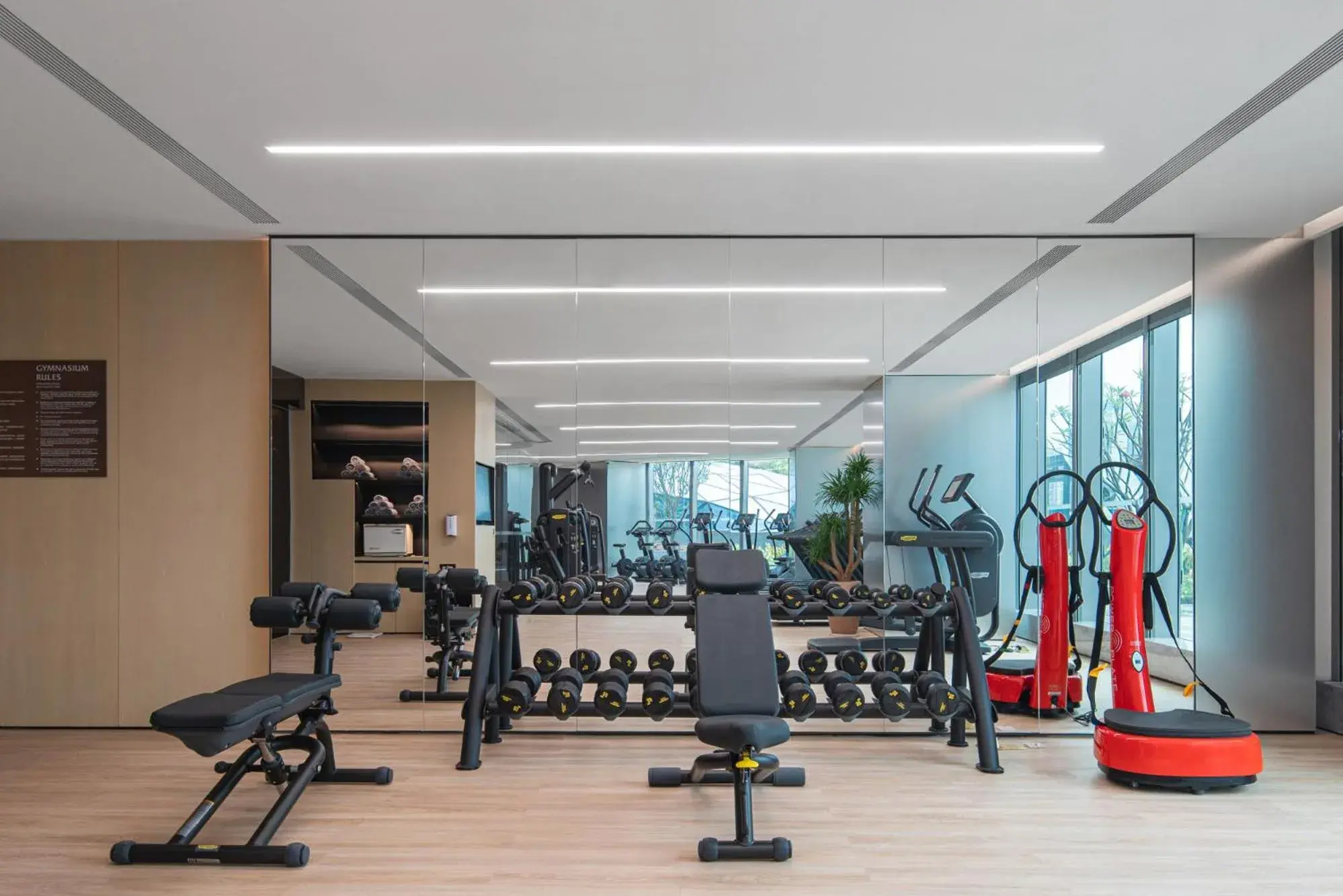 Fitness centre/facilities in Star Residence ICC Guangzhou Fitness centre/facilities in Star Residence ICC Guangzhou