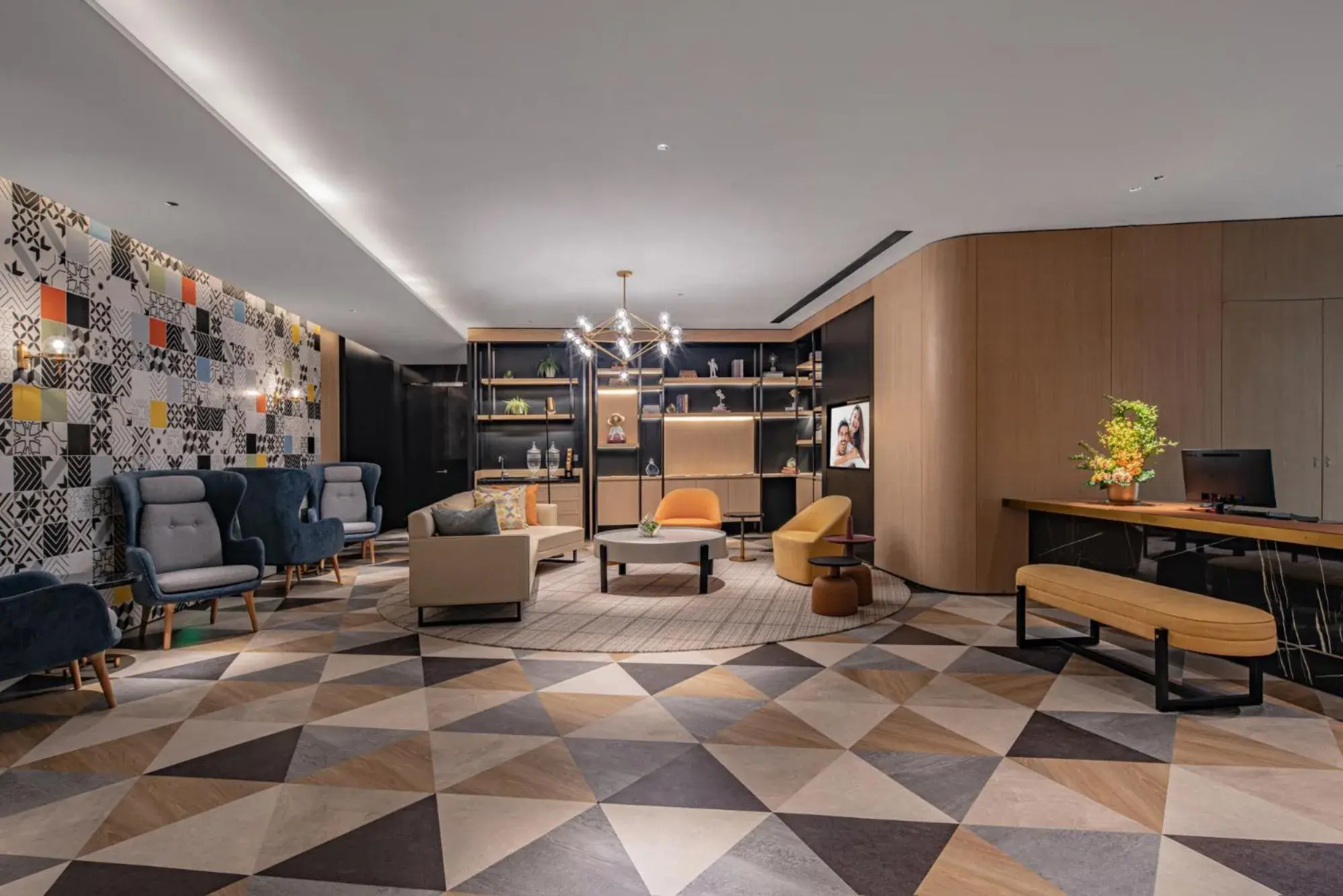 Lounge or bar in Star Residence ICC Guangzhou Lounge or bar in Star Residence ICC Guangzhou