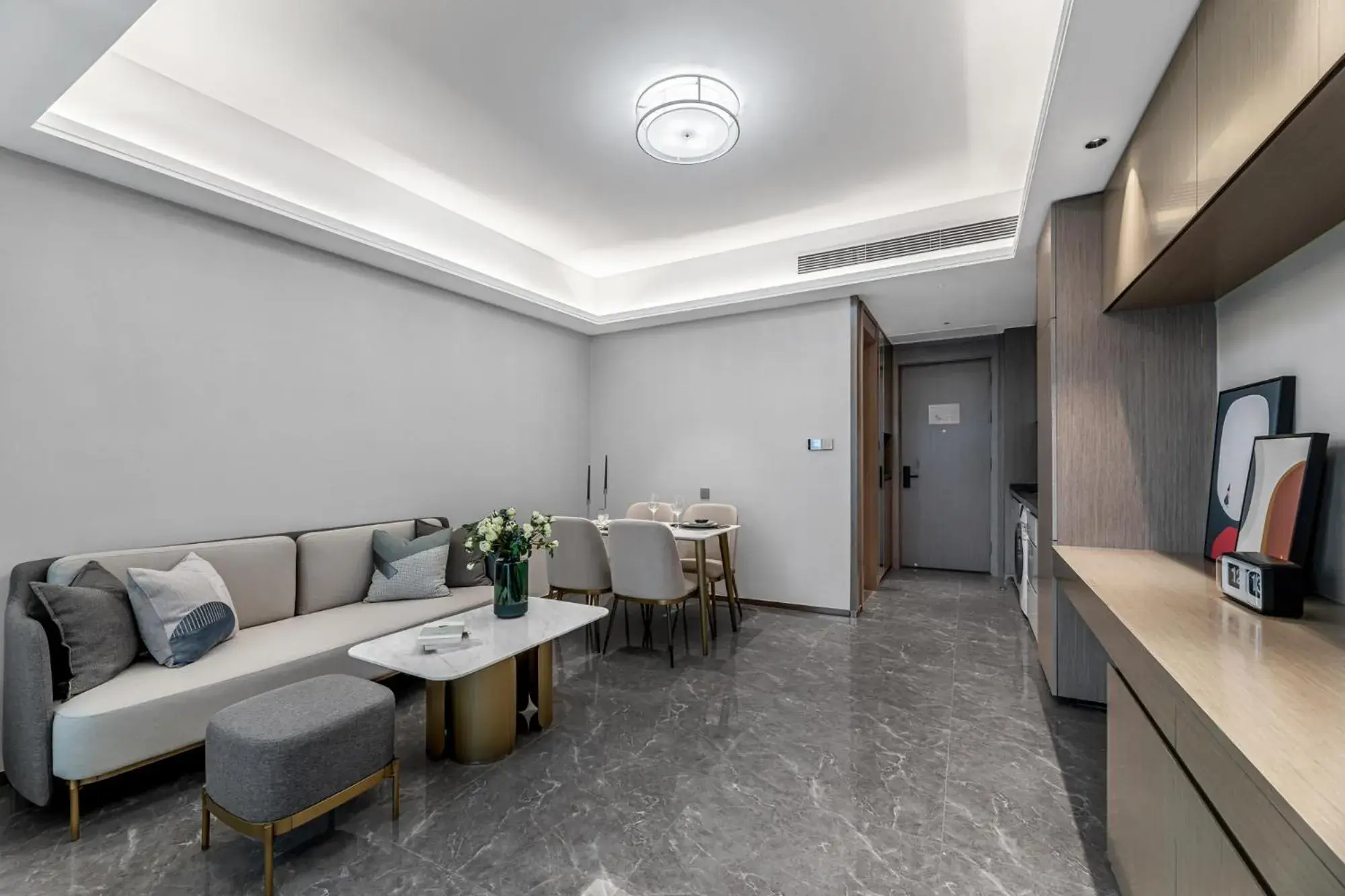 Living room in Star Residence ICC Guangzhou Living room in Star Residence ICC Guangzhou