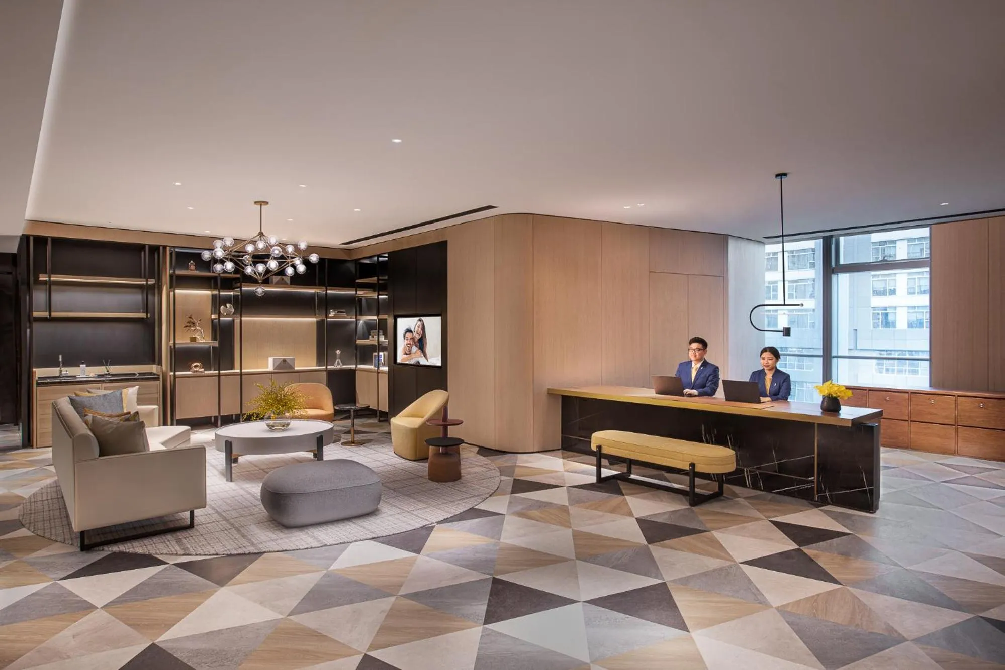 Lobby or reception in Star Residence ICC Guangzhou