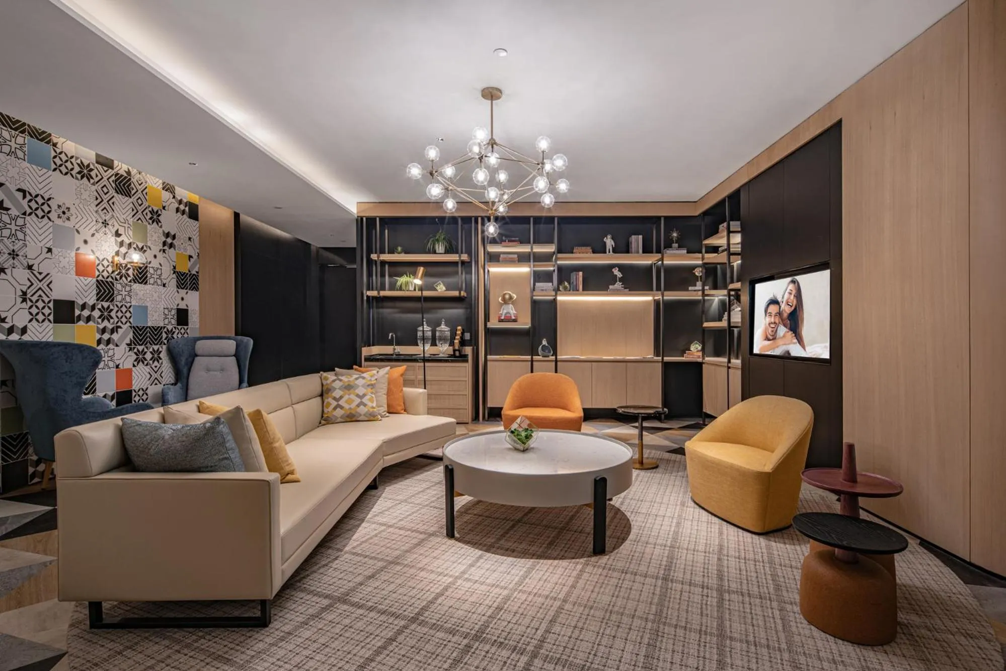 Lounge or bar in Star Residence ICC Guangzhou