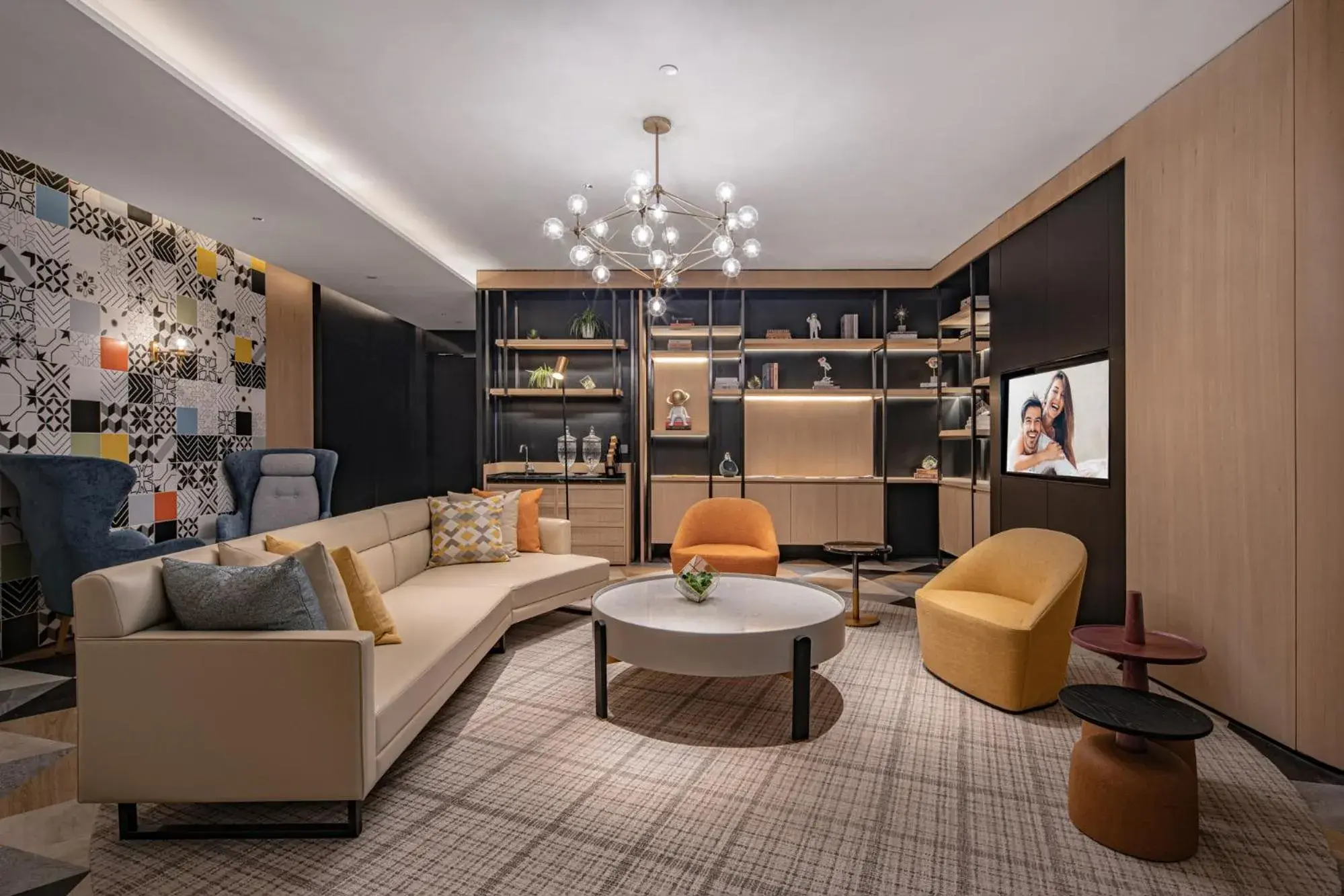 Lounge or bar in Star Residence ICC Guangzhou Lounge or bar in Star Residence ICC Guangzhou