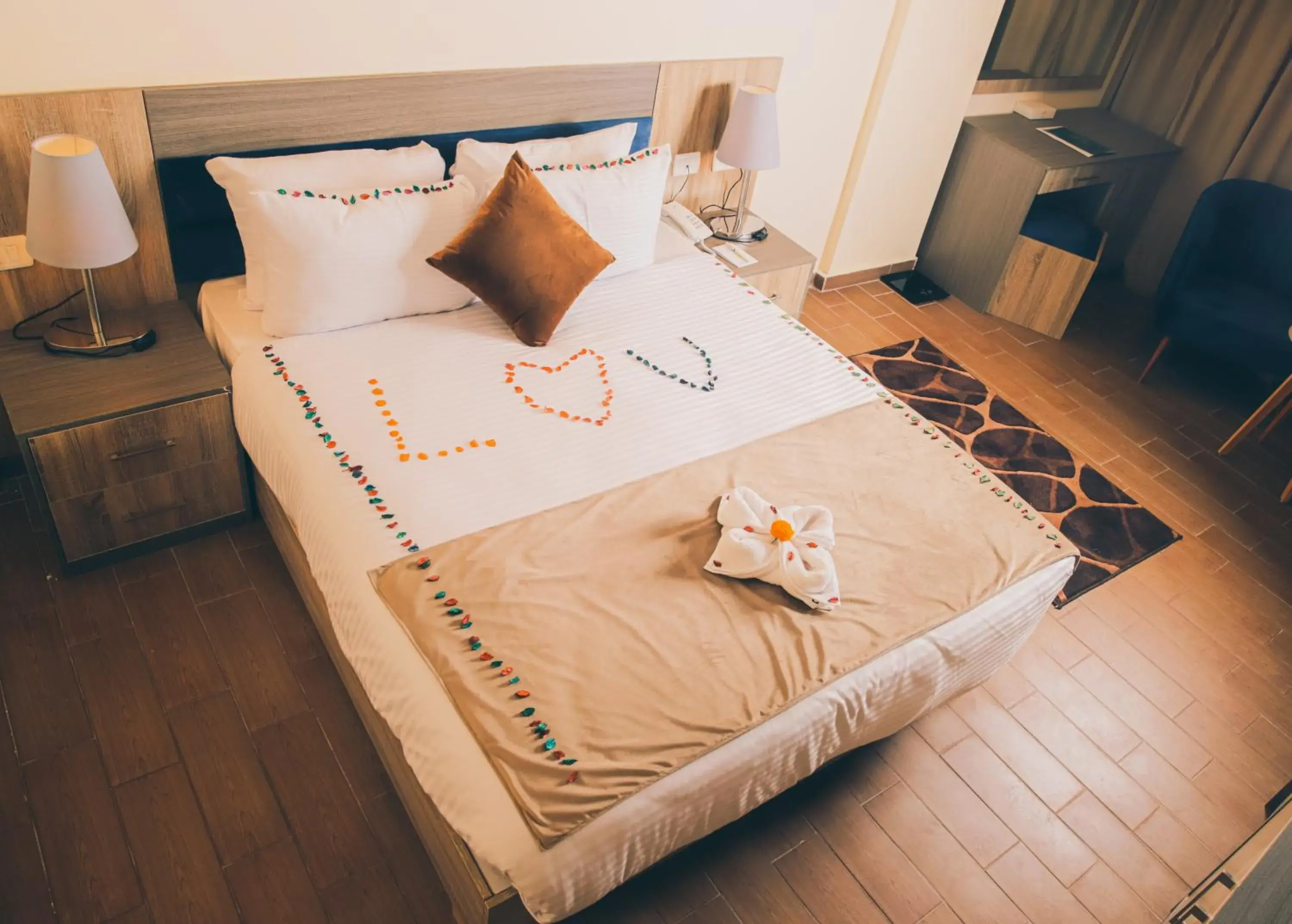 Bed in Jewel Green Mountain Hotel Bed in Jewel Green Mountain Hotel