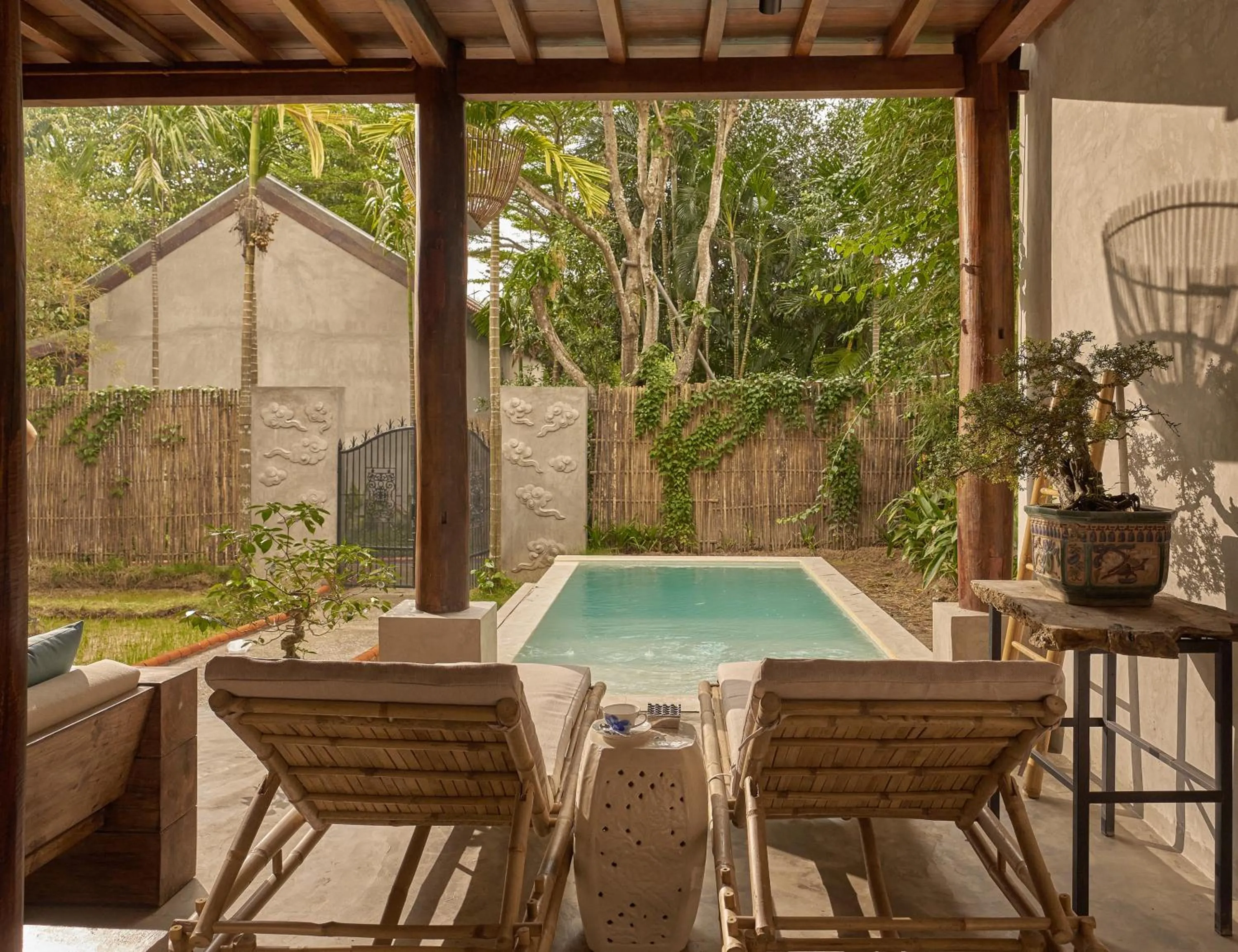 Swimming pool in aNhill Boutique