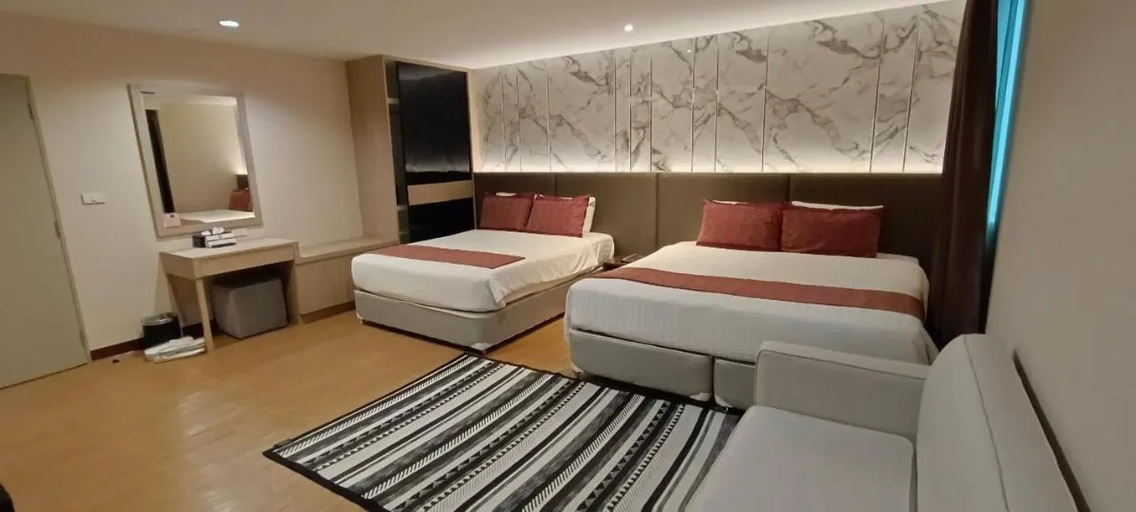 Bed in The Airport Courtyard Suvarnabhumi Airport