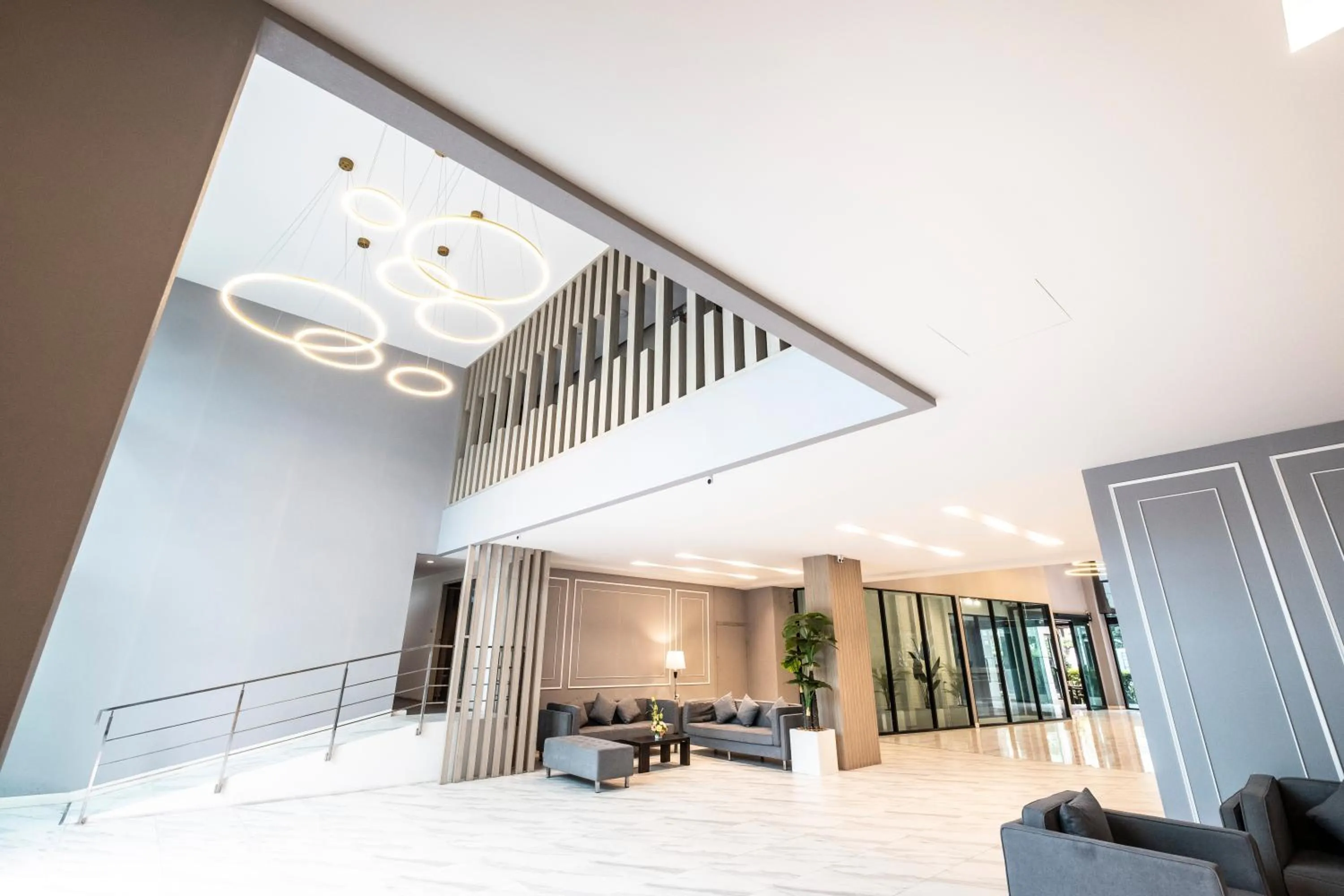 Lobby or reception in The Airport Courtyard Suvarnabhumi Airport