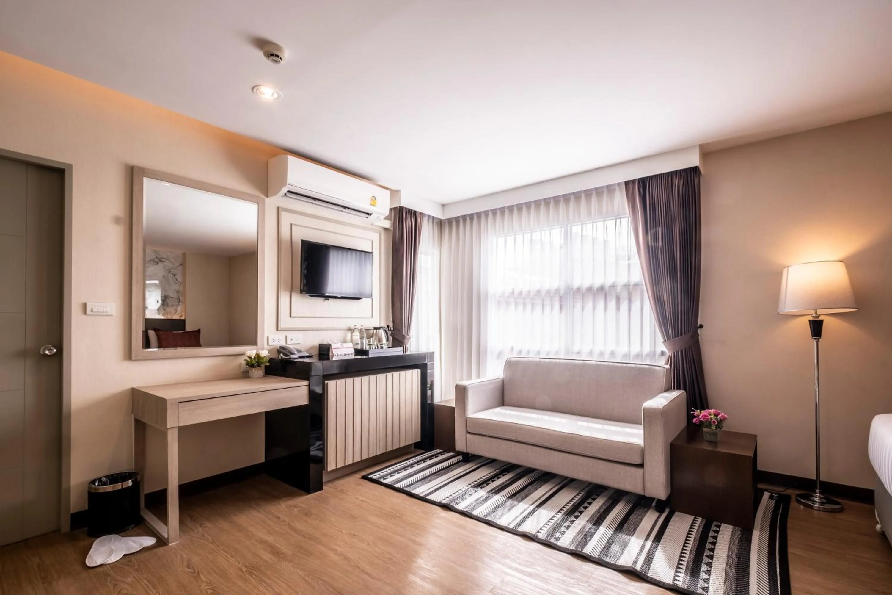 Bed in The Airport Courtyard Suvarnabhumi Airport