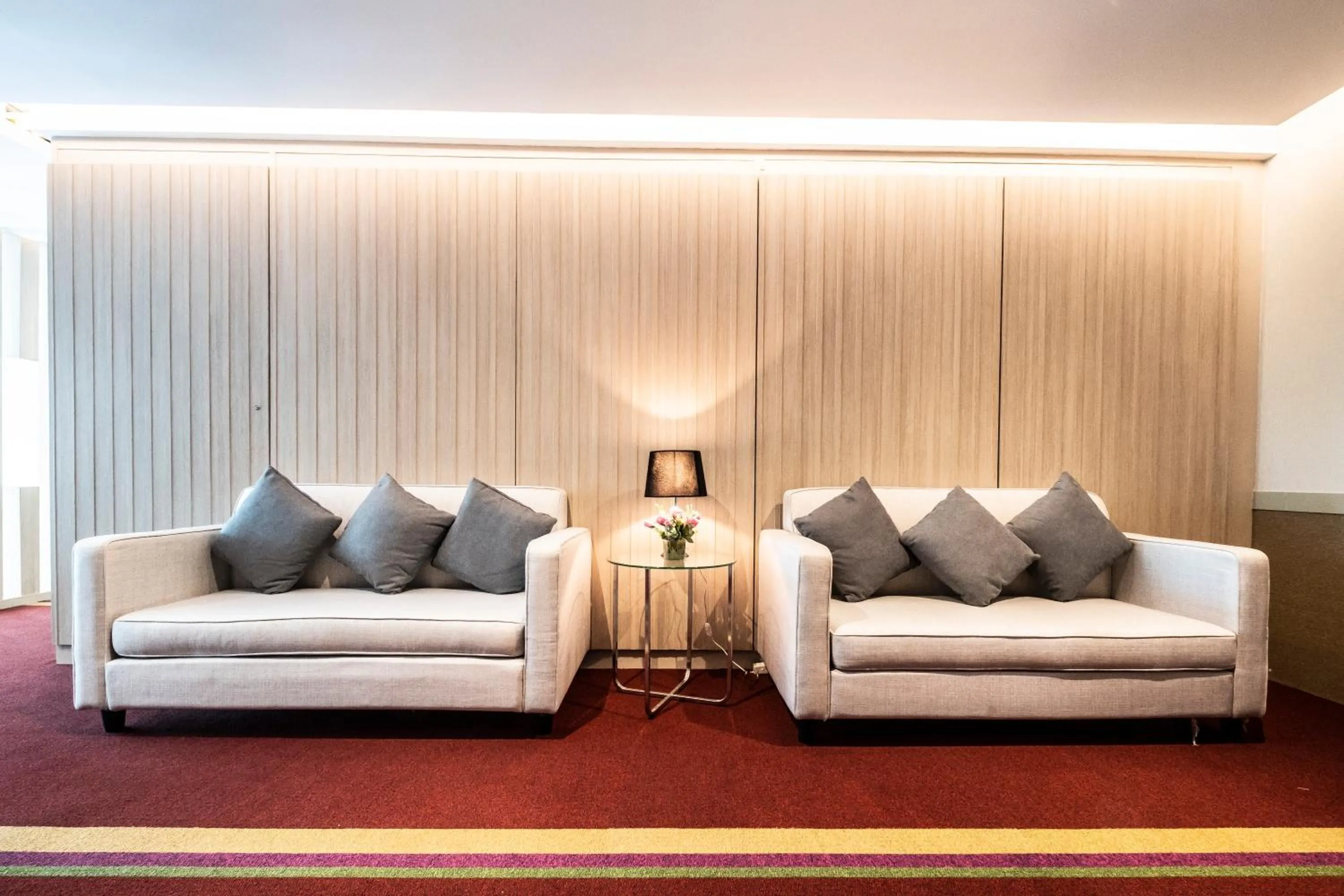 Seating area in The Airport Courtyard Suvarnabhumi Airport