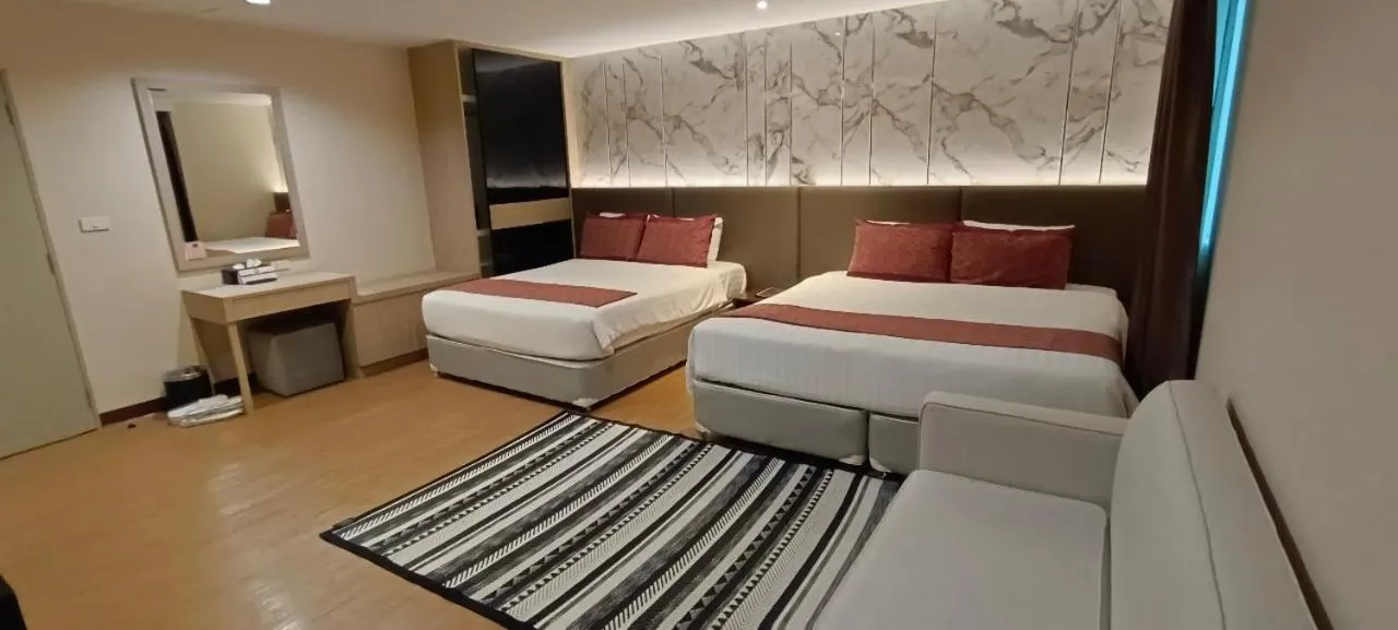 Bed in The Airport Courtyard Suvarnabhumi Airport