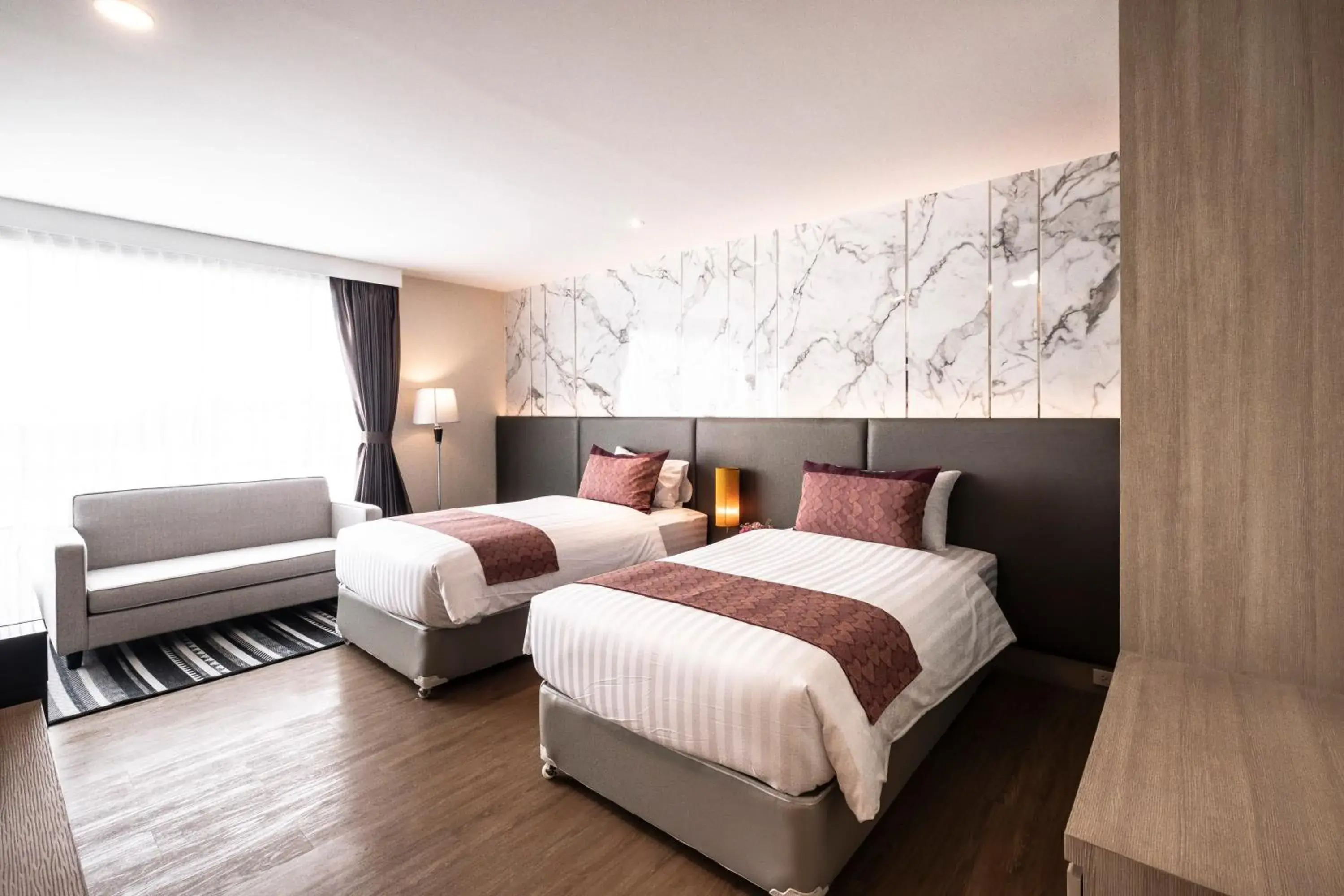 Large Twin Room in The Airport Courtyard Suvarnabhumi Airport Large Twin Room in The Airport Courtyard Suvarnabhumi Airport