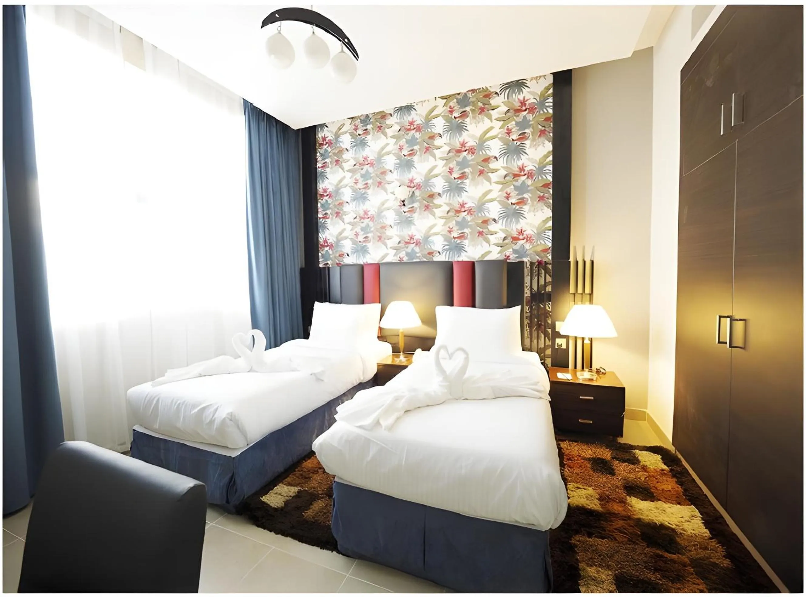 Bedroom, Bed in Skylark Hotel Apartments AL Barsha