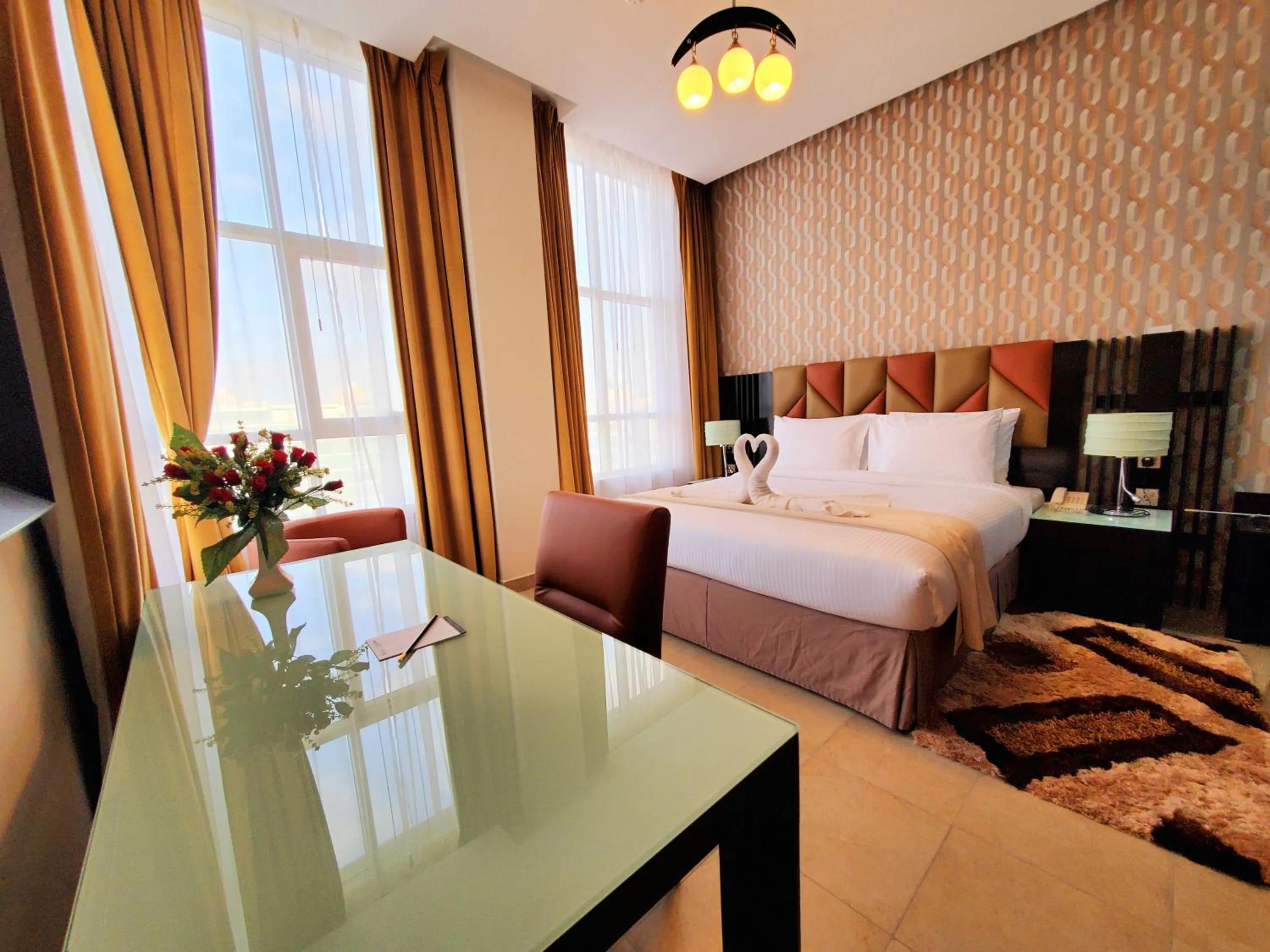 Photo of the whole room, Bed in Skylark Hotel Apartments AL Barsha