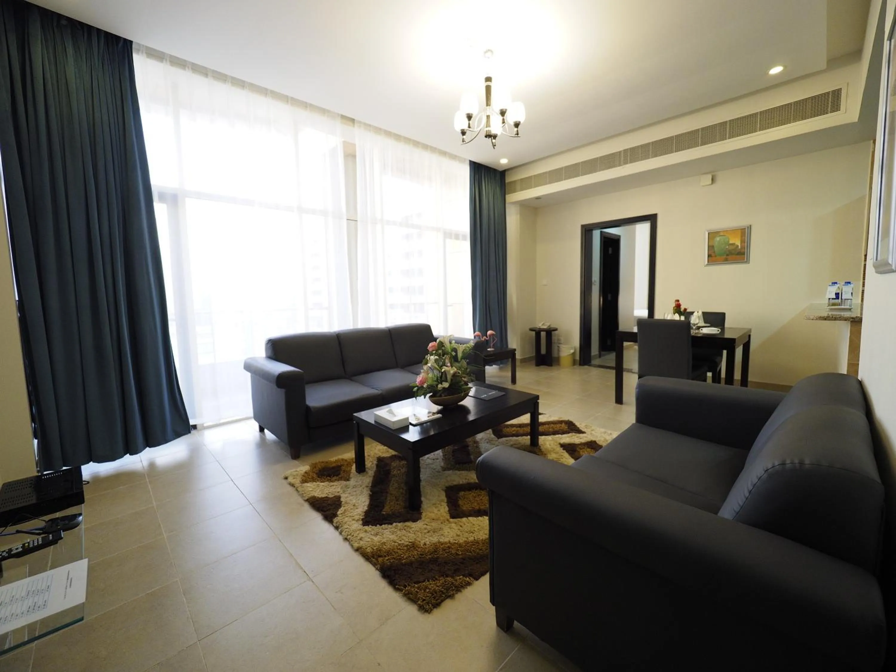 Living room in Skylark Hotel Apartments AL Barsha