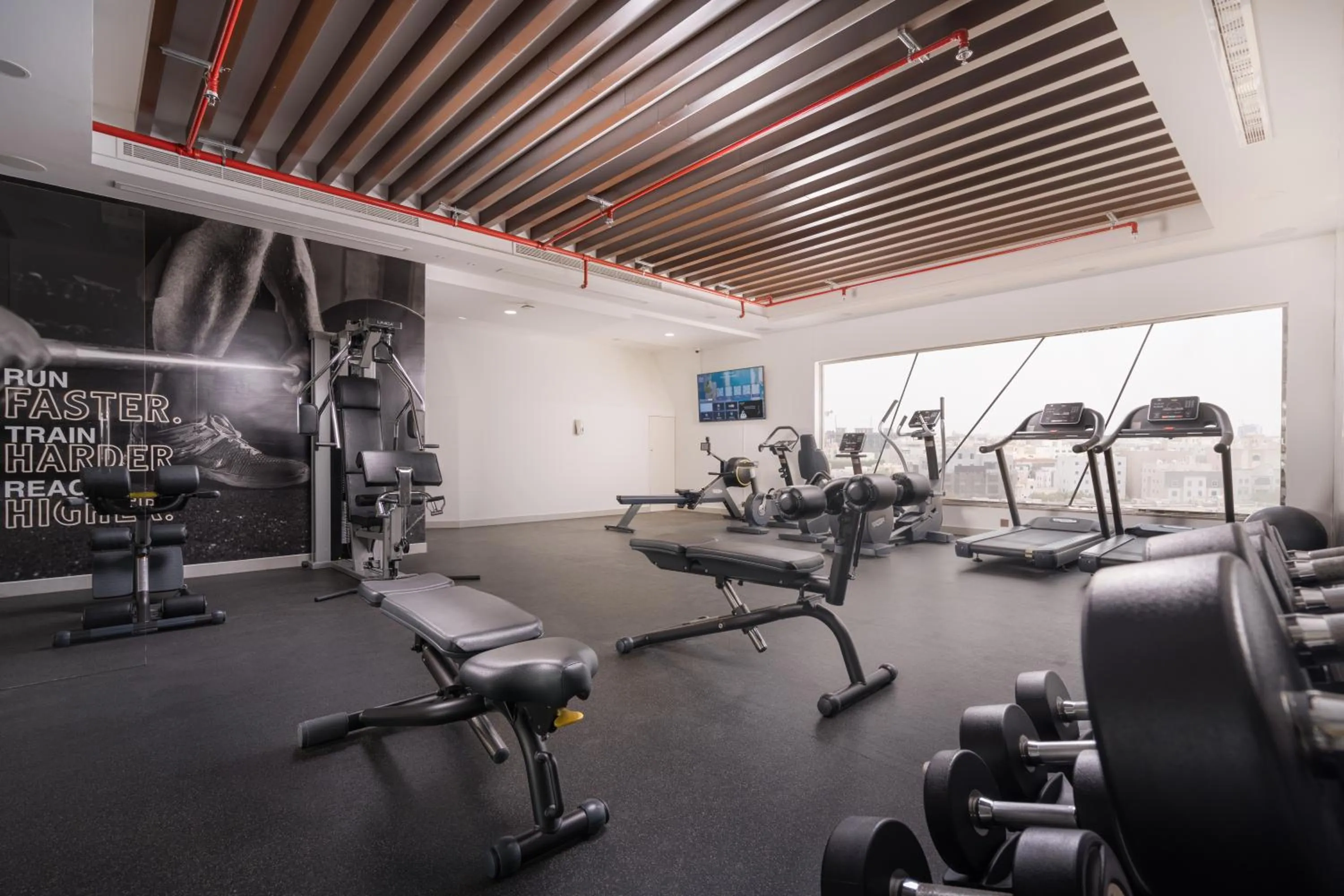 Fitness centre/facilities in Sukoon Hotel