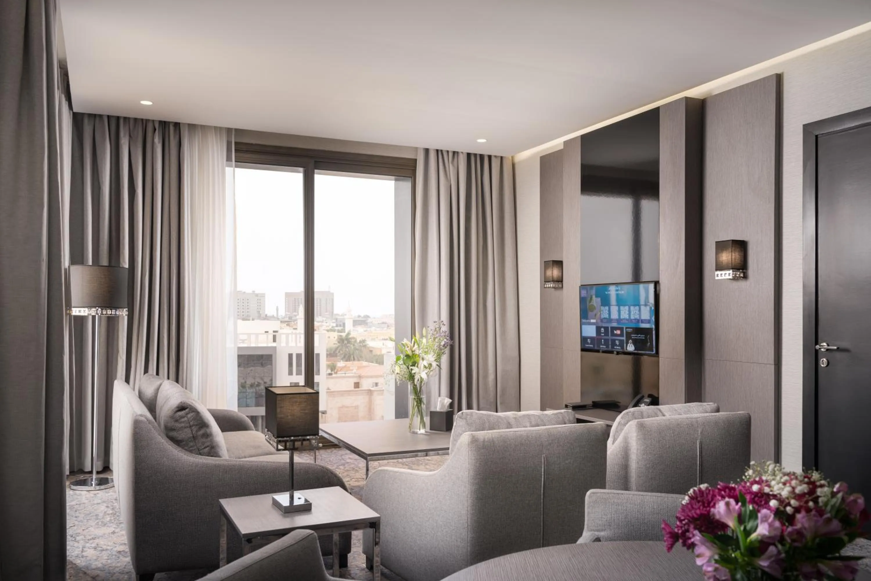 Living room in Sukoon Hotel