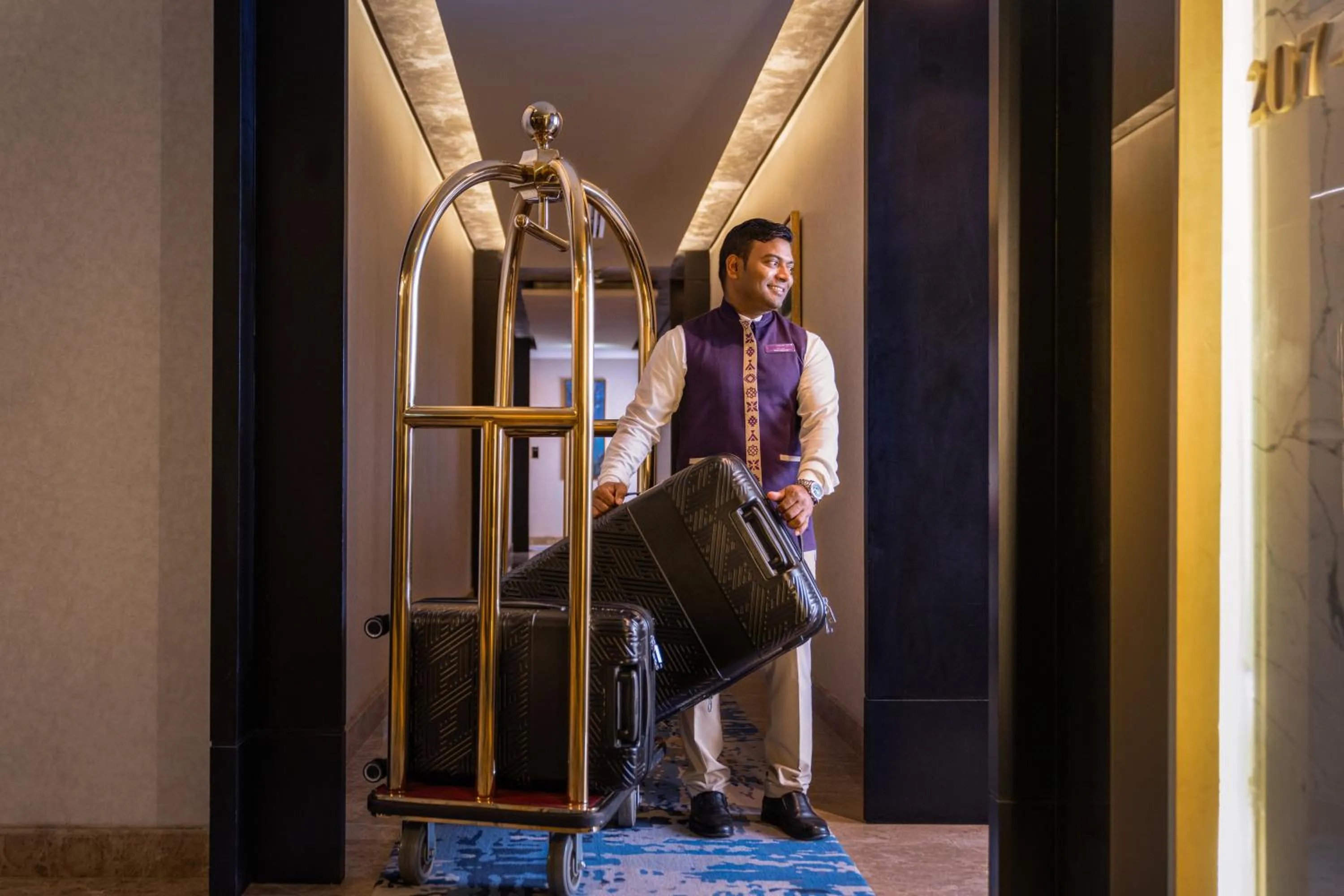 Staff in Sukoon Hotel