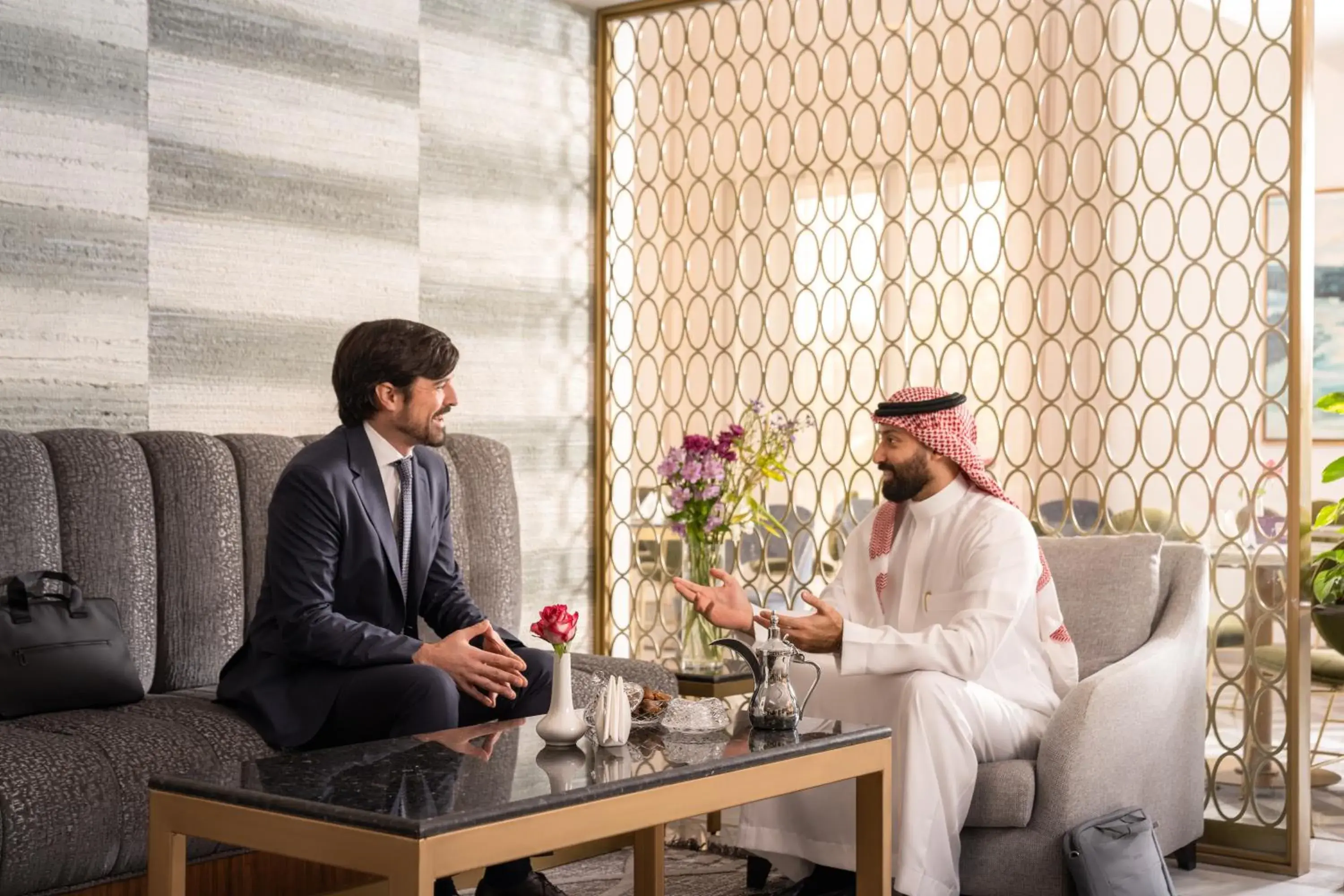 Lobby or reception in Joudyan King Road Jeddah by Elafجوديان طريق الملك جدة Lobby or reception in Joudyan King Road Jeddah by Elafجوديان طريق الملك جدة