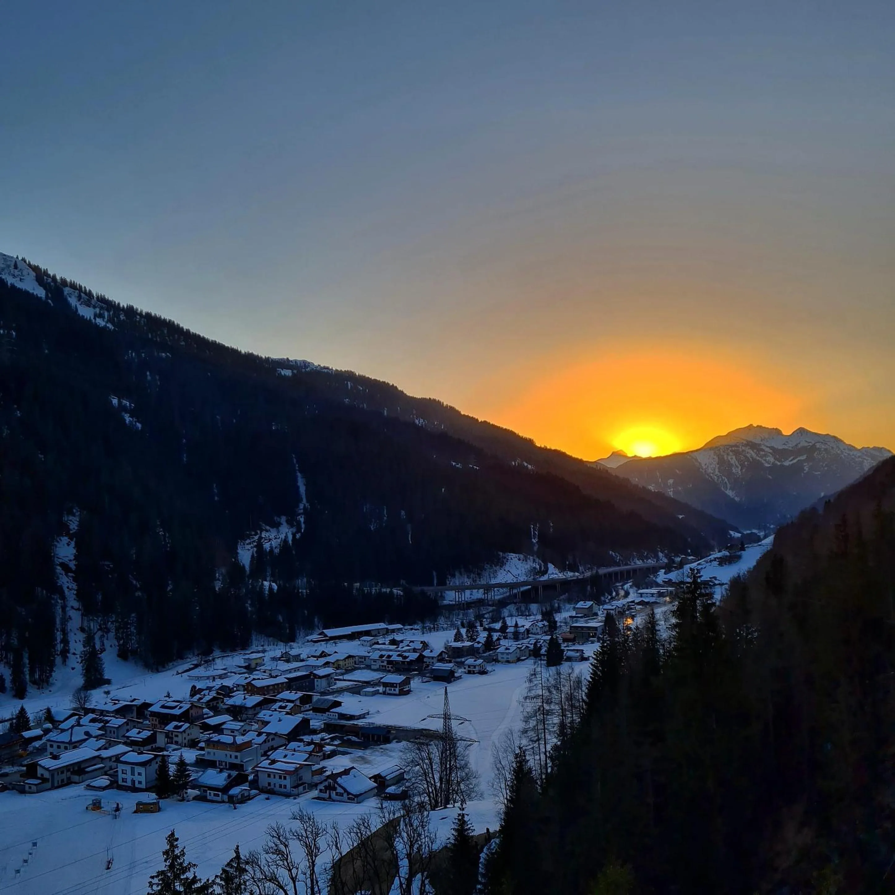 Natural landscape in der klostertalerhof
