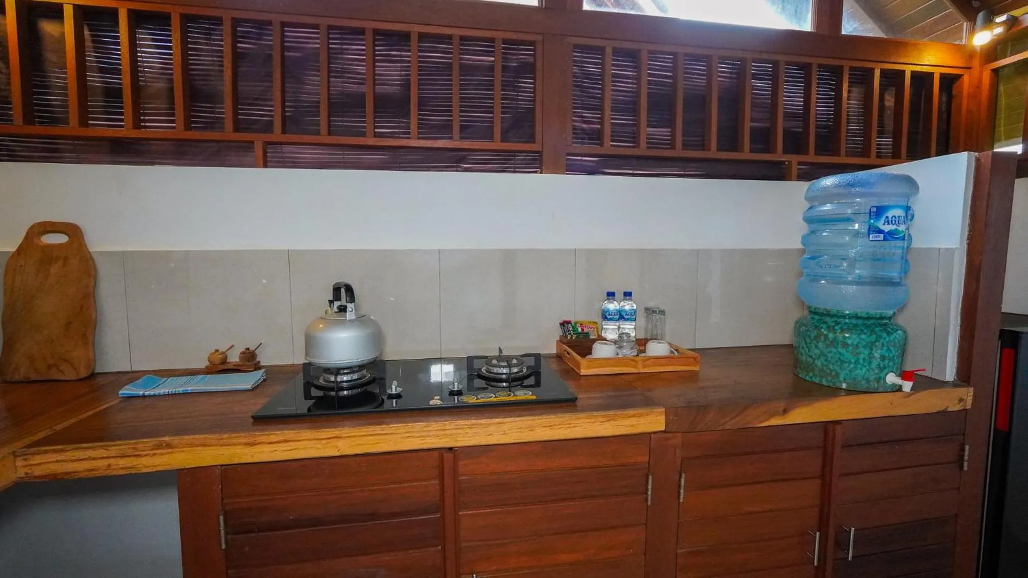Coffee/tea facilities in Green Coconut Cottage