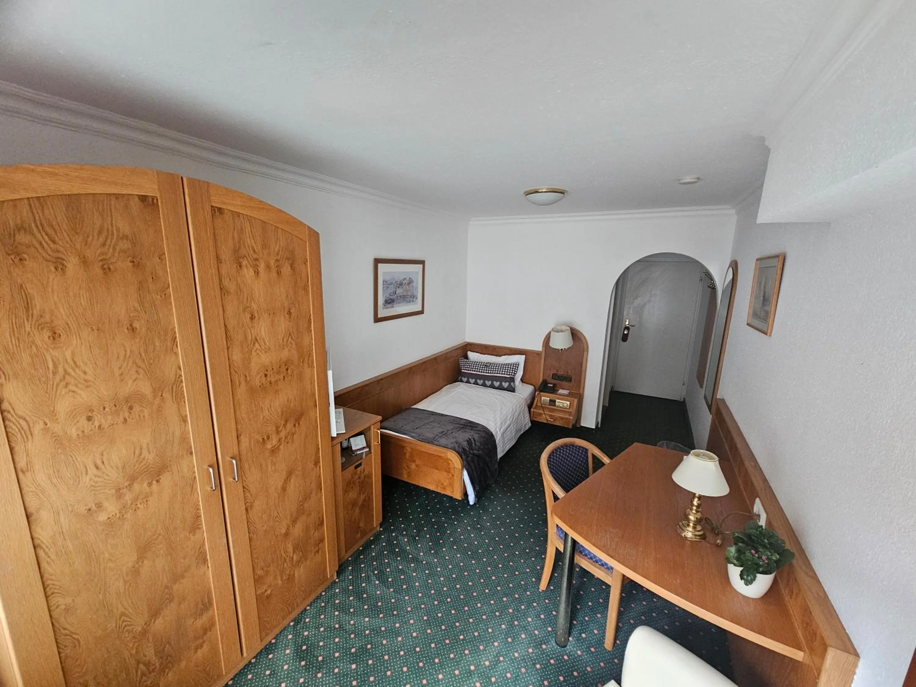 Photo of the whole room, Bed in Hotel Quellenhof