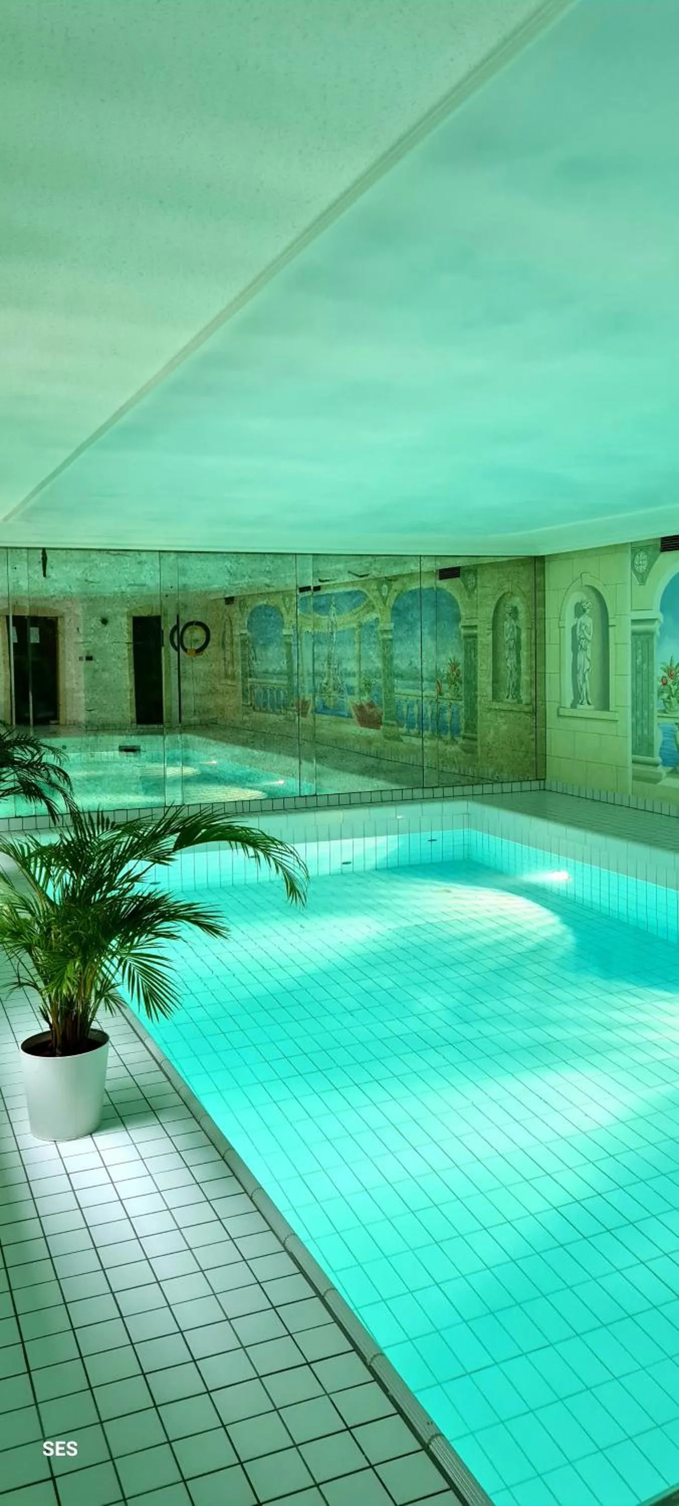 Spa and wellness centre/facilities in Hotel Quellenhof