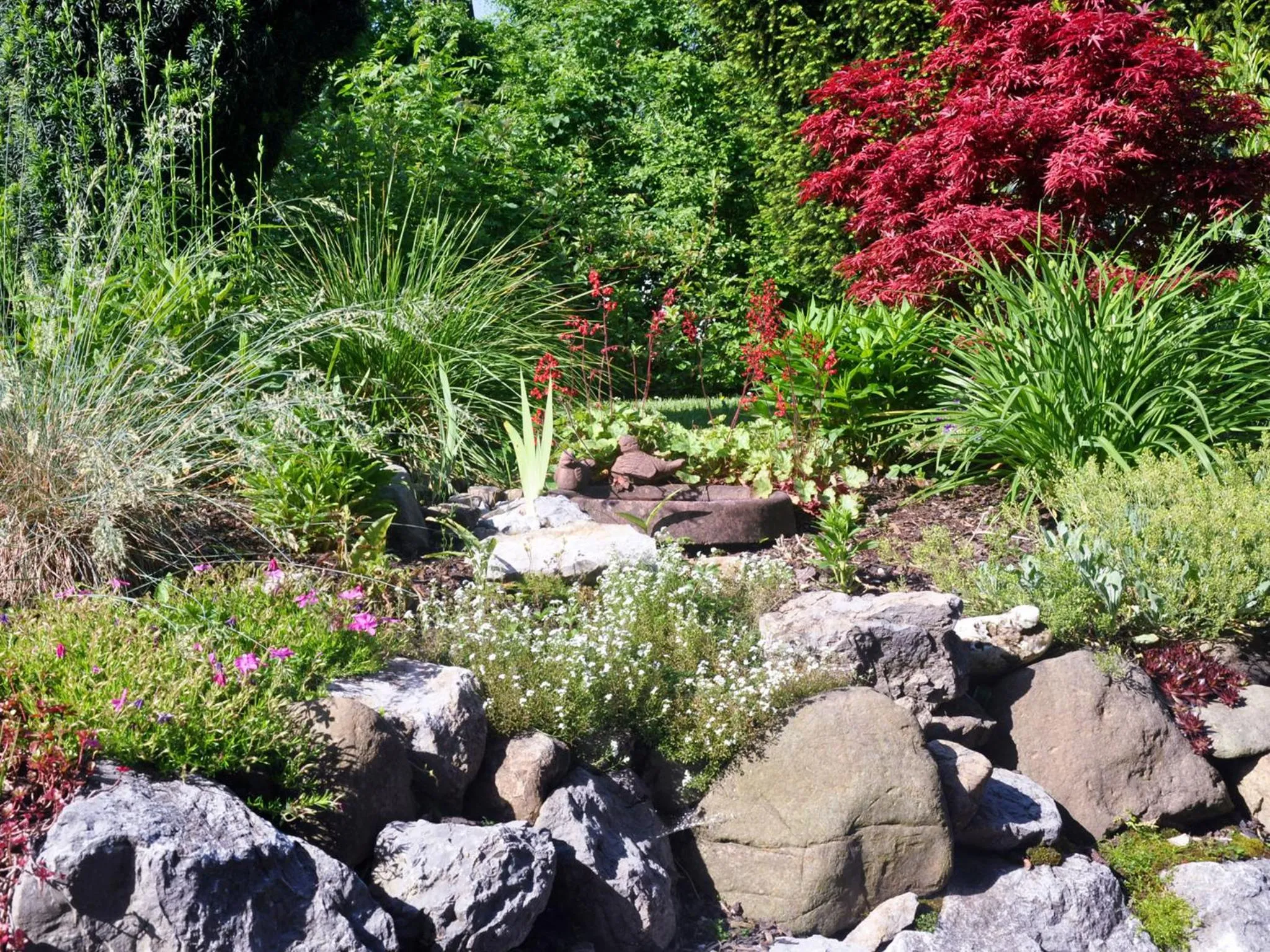 Garden in Hotel Quellenhof