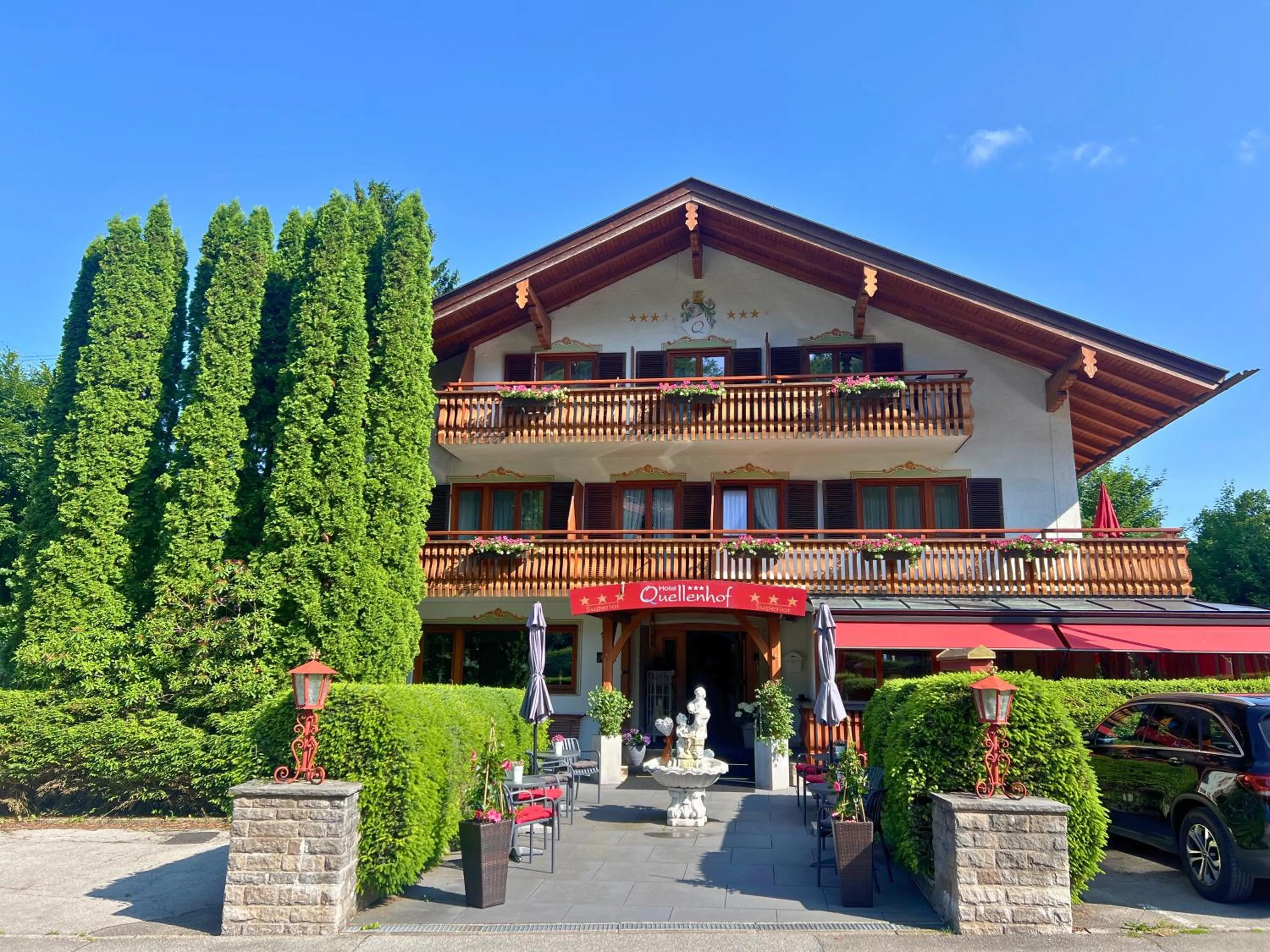 Property building in Hotel Quellenhof