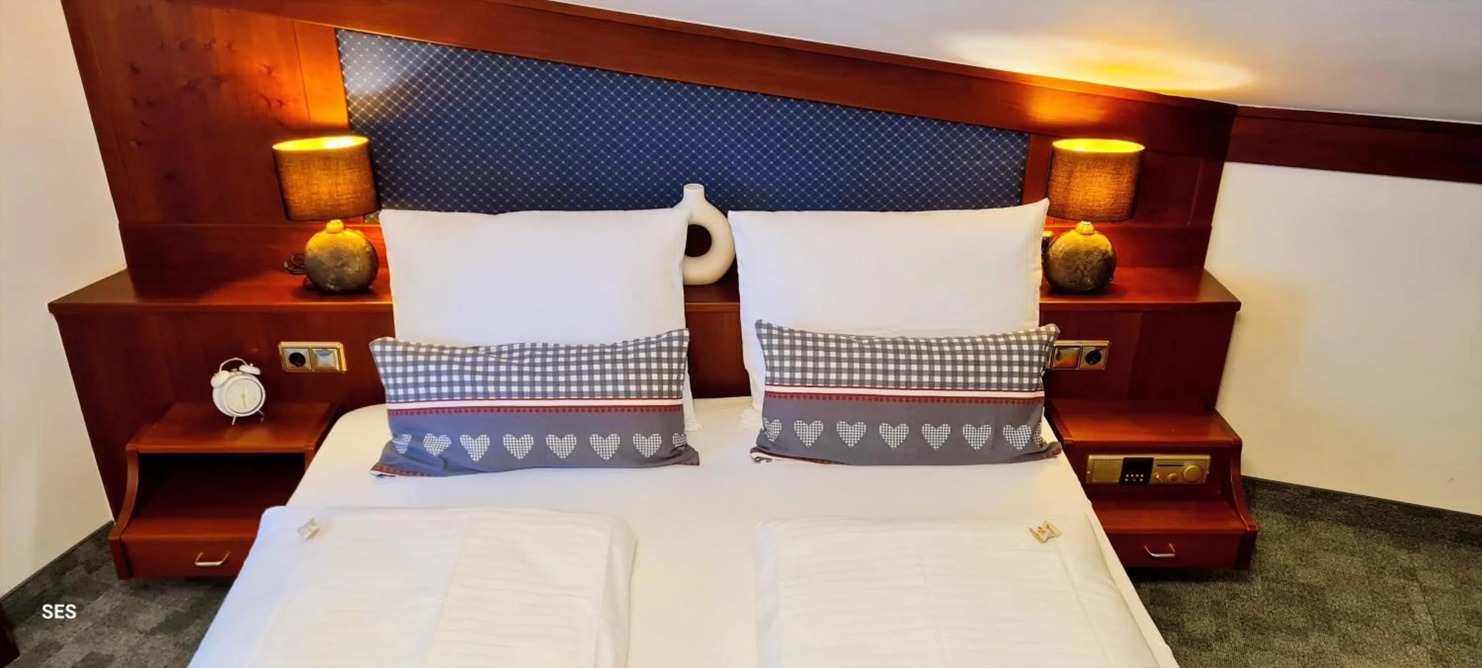 Photo of the whole room, Bed in Hotel Quellenhof