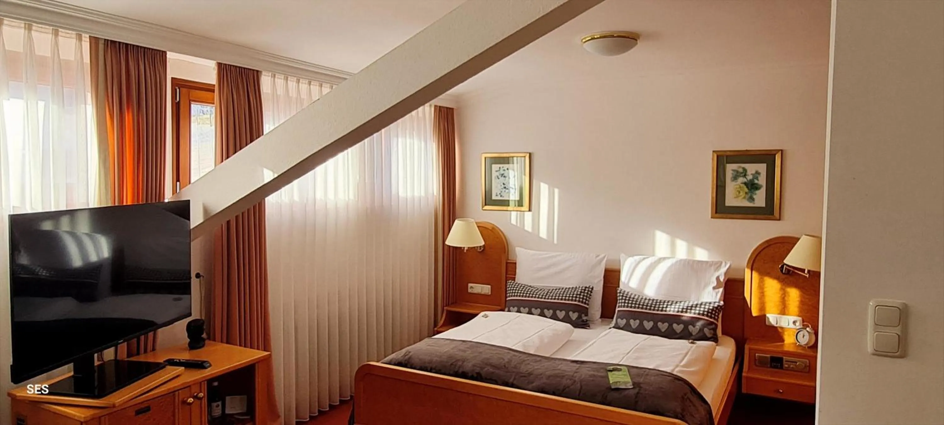 Photo of the whole room, Bed in Hotel Quellenhof