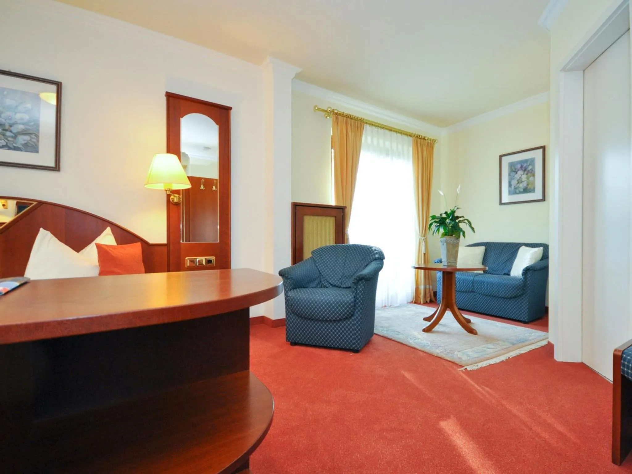 Photo of the whole room, Bed in Hotel Quellenhof