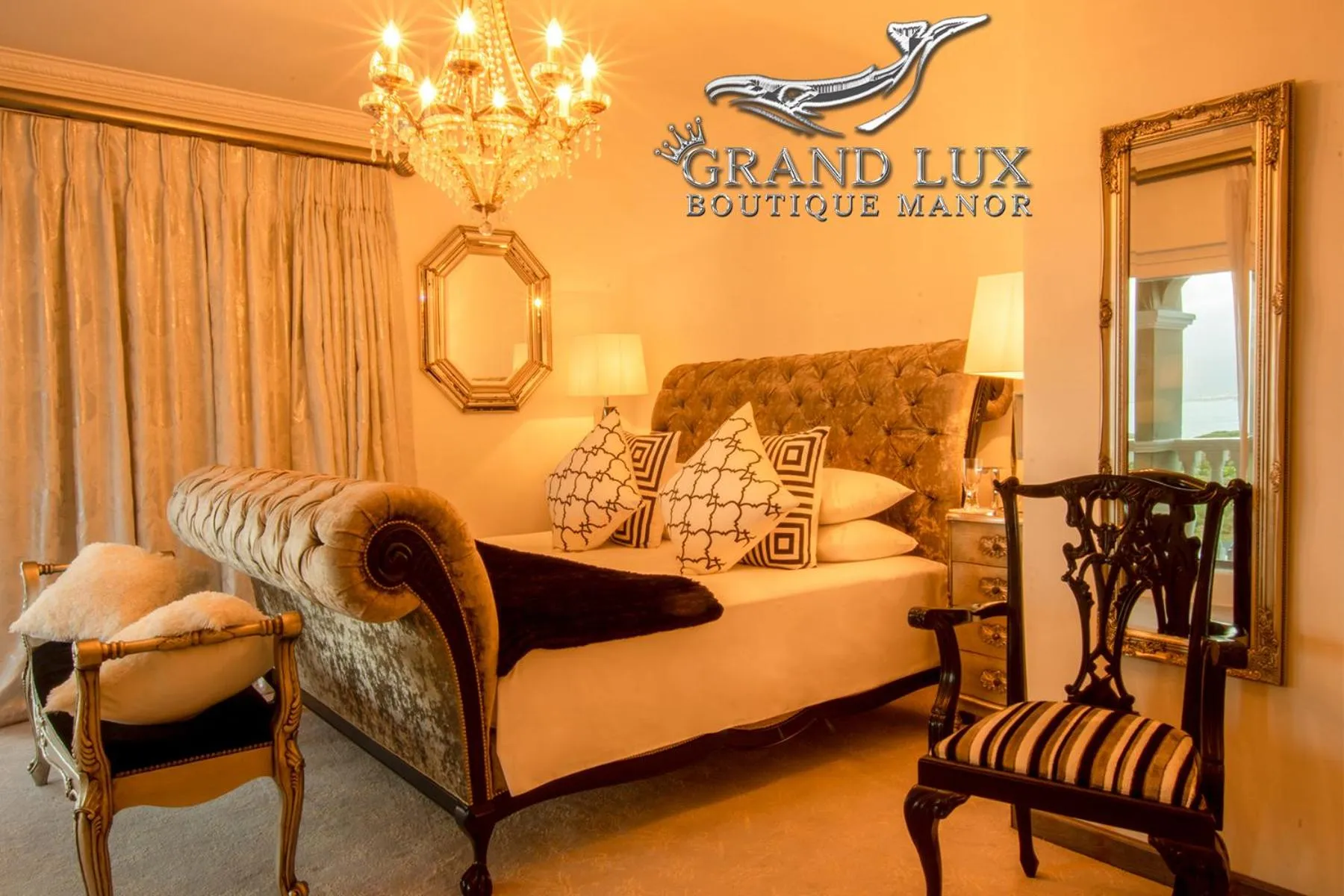 Bedroom, Bed in Grand Lux Boutique Manor