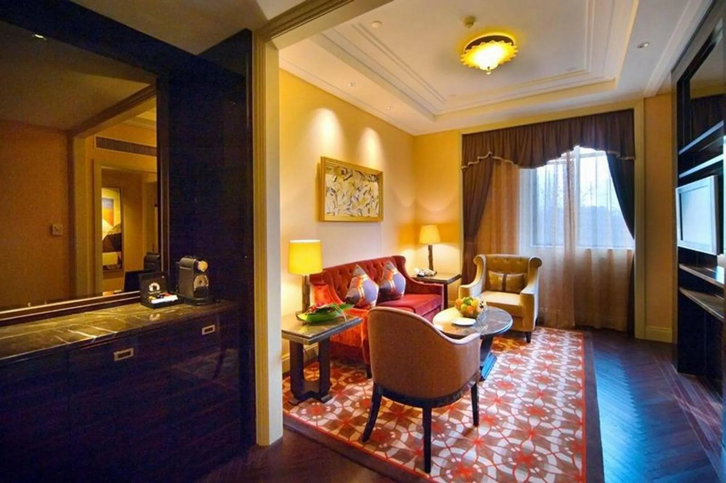 Living room, Seating Area in Hengshan Picardie Hotel
