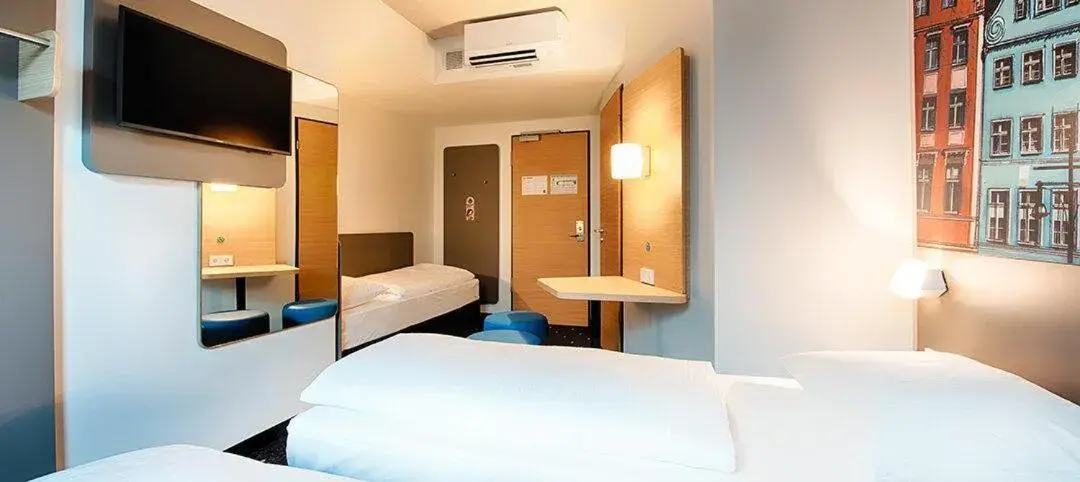 Bed in B&B Hotel Rostock City-West Bed in B&B Hotel Rostock City-West