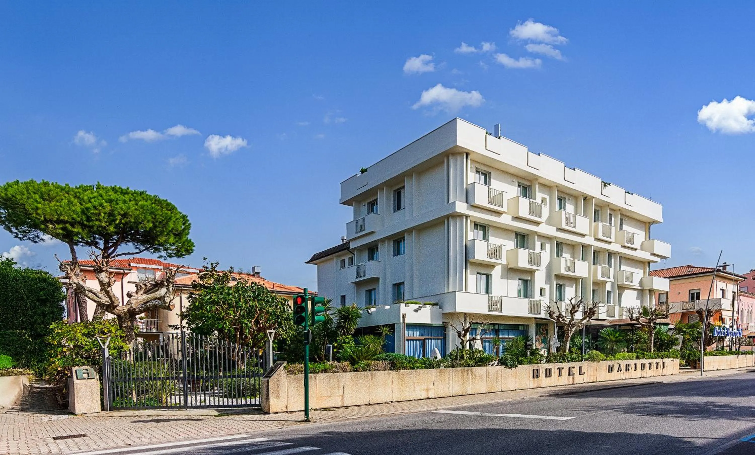 Property building in Hotel Mariotti