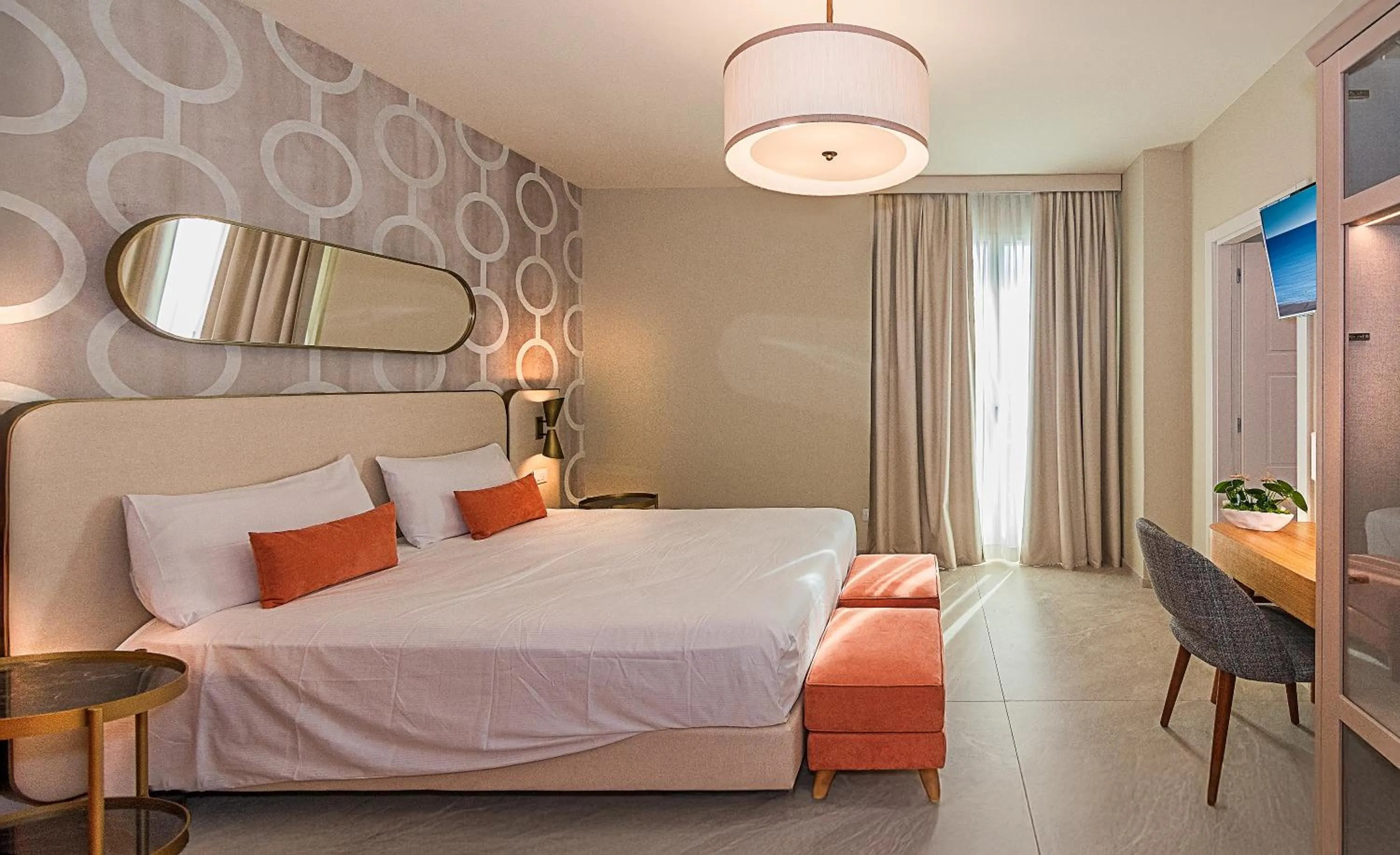 Bedroom, Bed in Hotel Mariotti