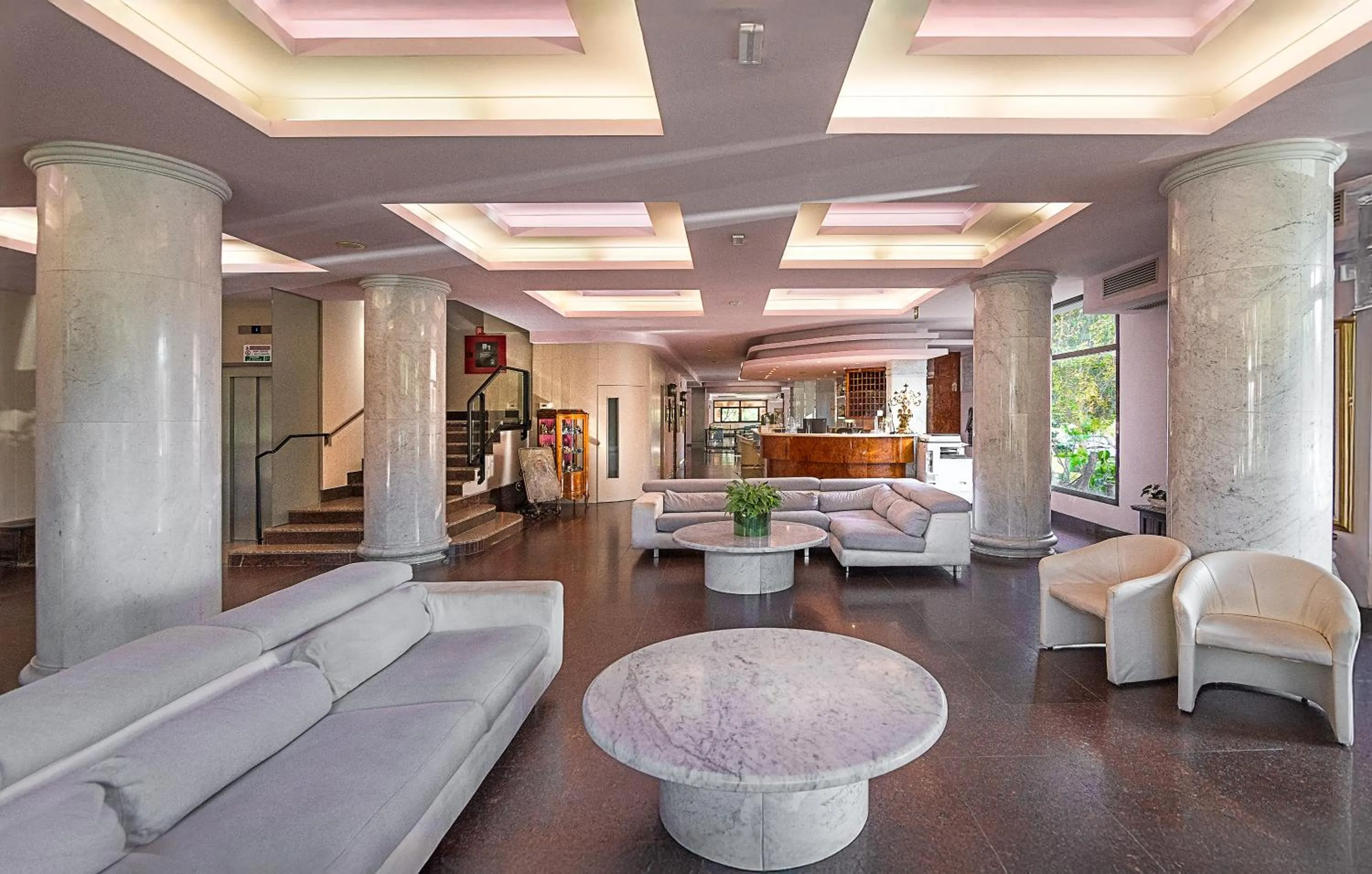 Lobby or reception in Hotel Mariotti