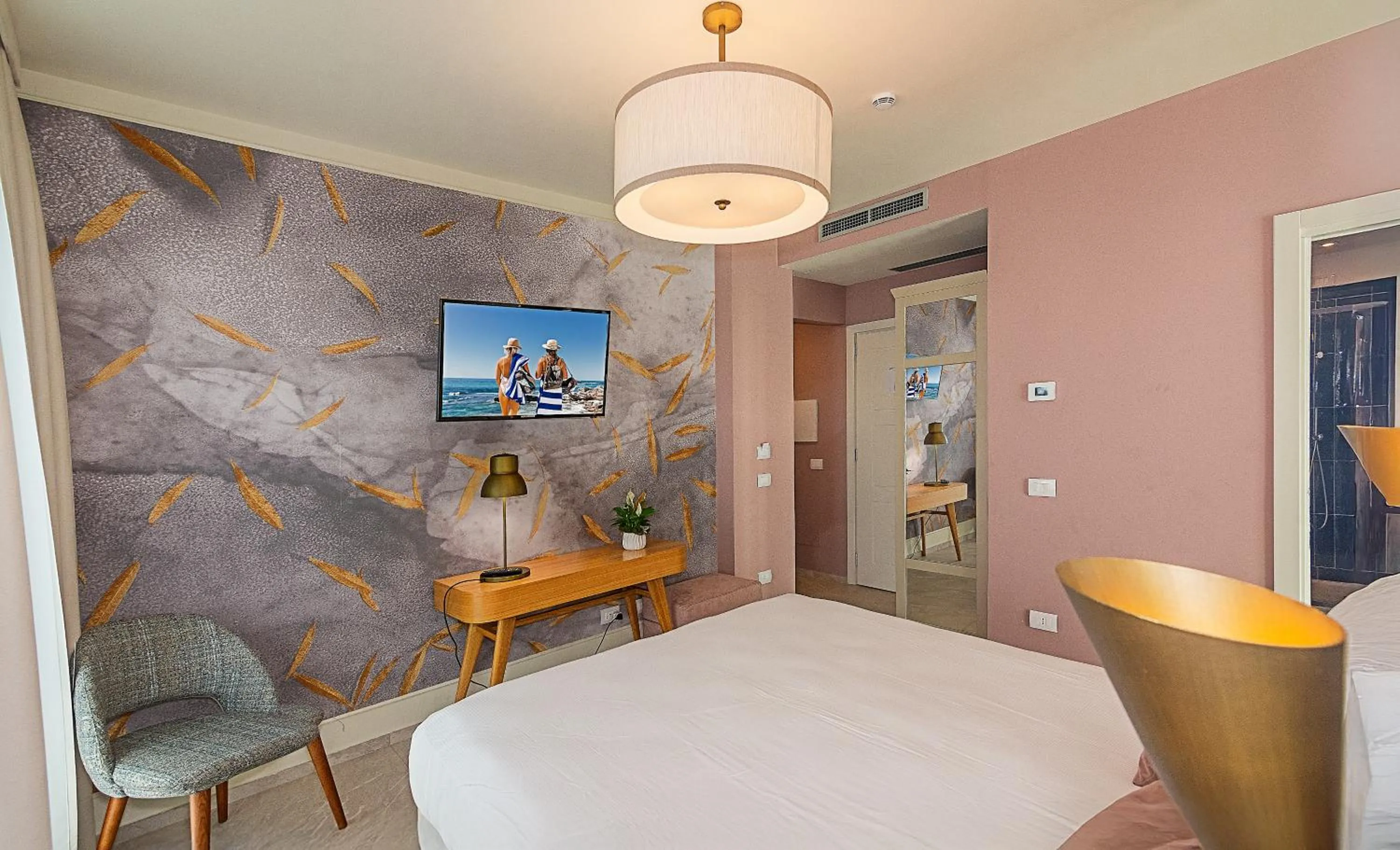 Bedroom, Bed in Hotel Mariotti