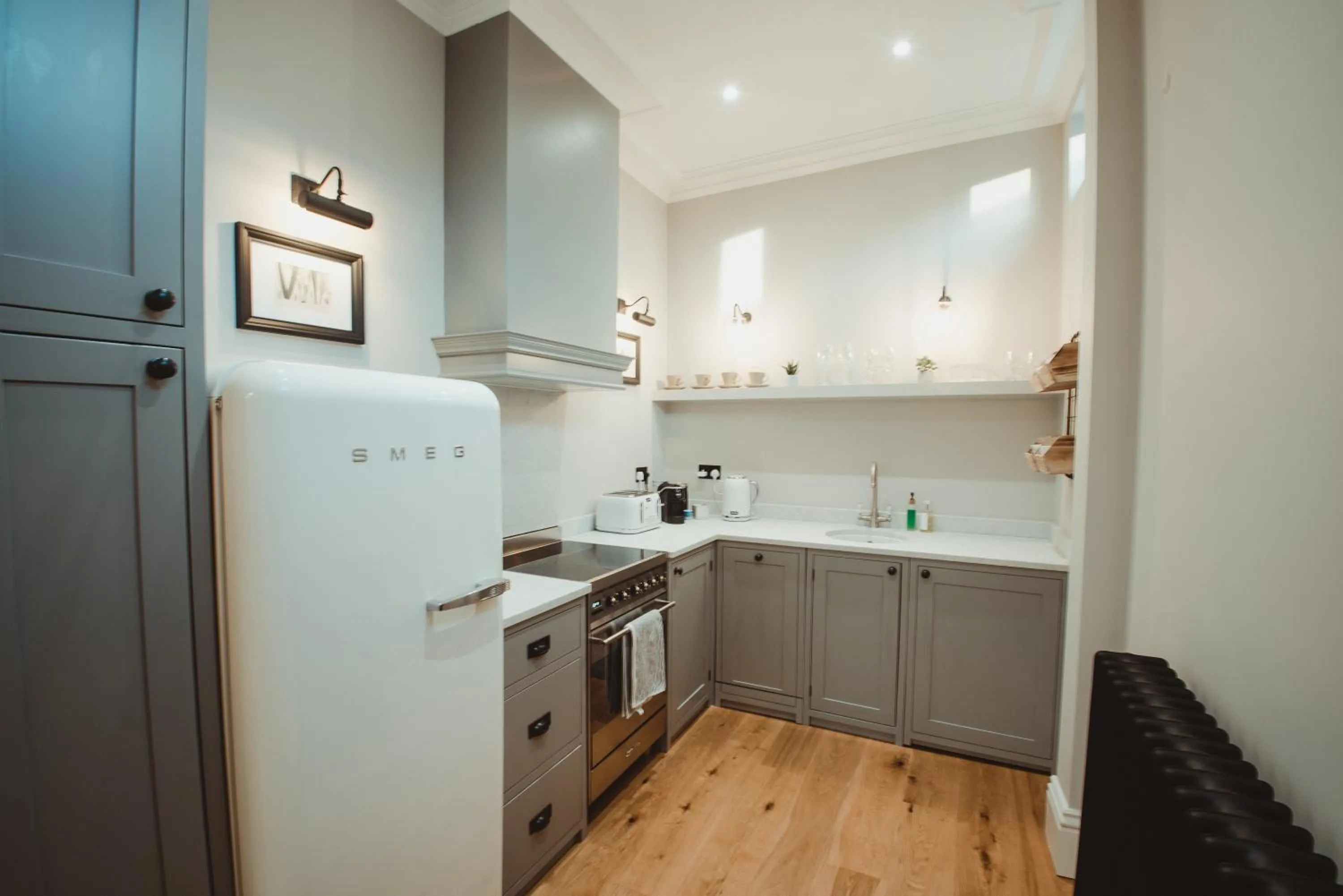 Kitchen or kitchenette in ch1 boutique stays