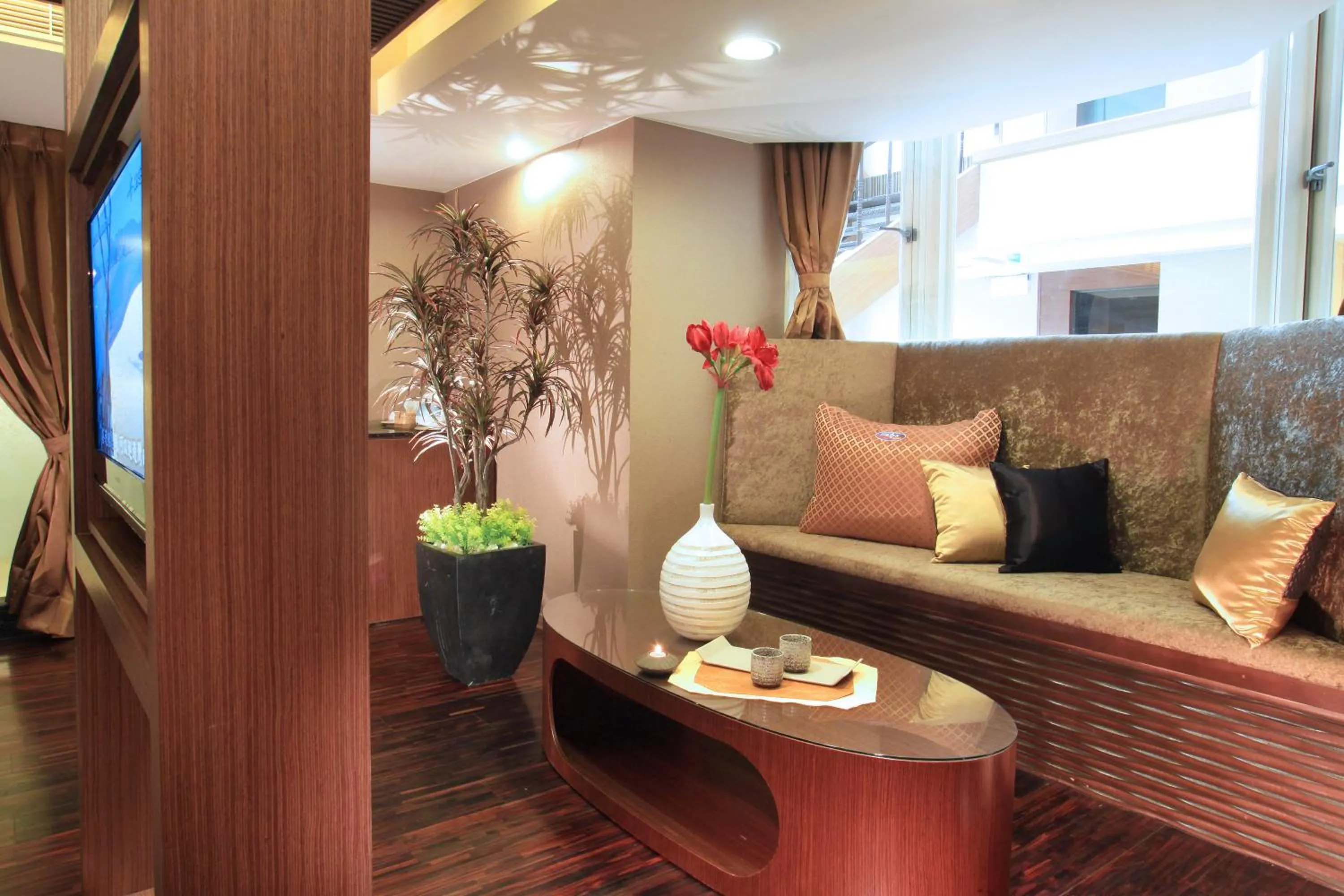 Decorative detail in Chuang-Tang Spring SPA Hotel - Deyang