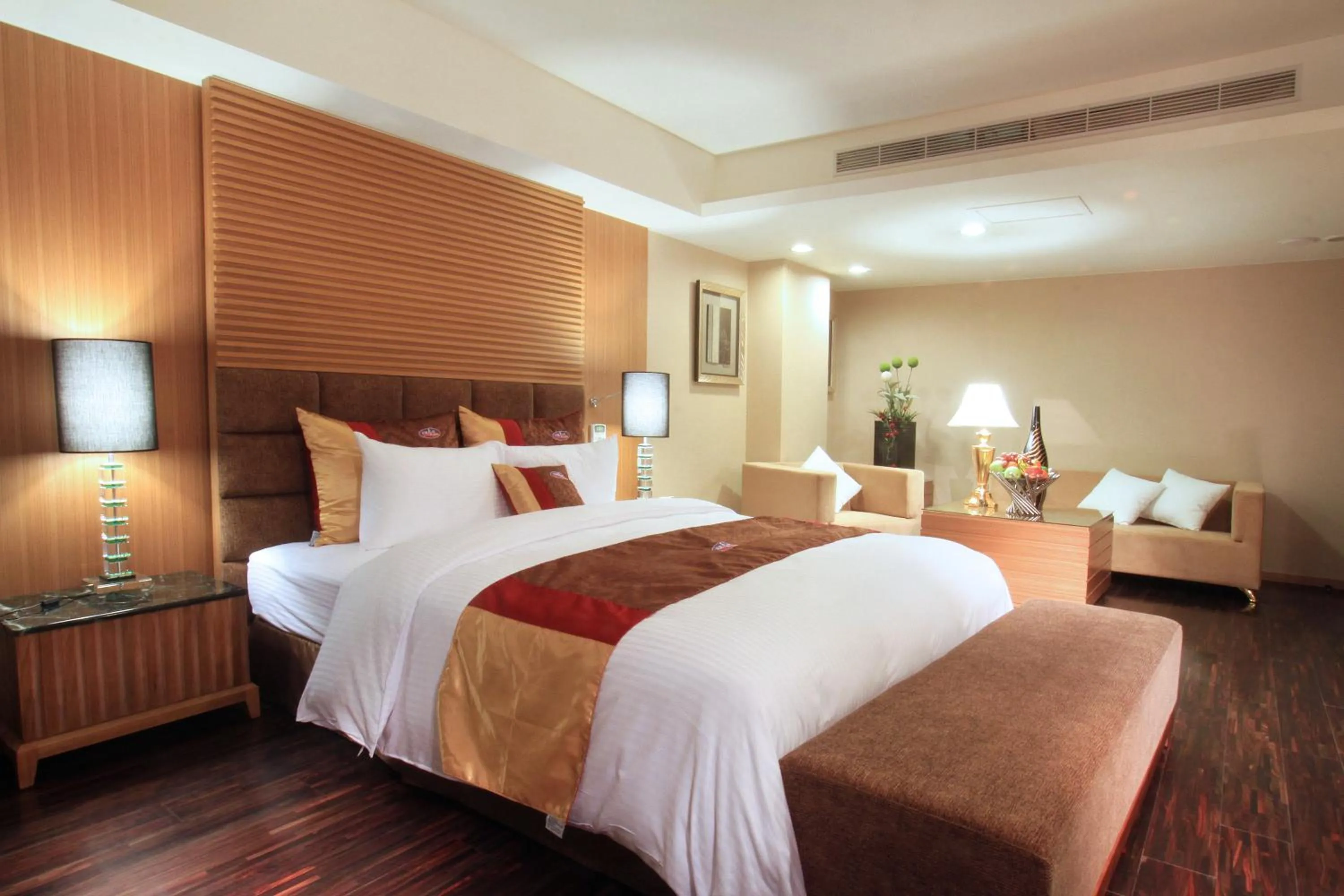 Bed in Chuang-Tang Spring SPA Hotel - Deyang