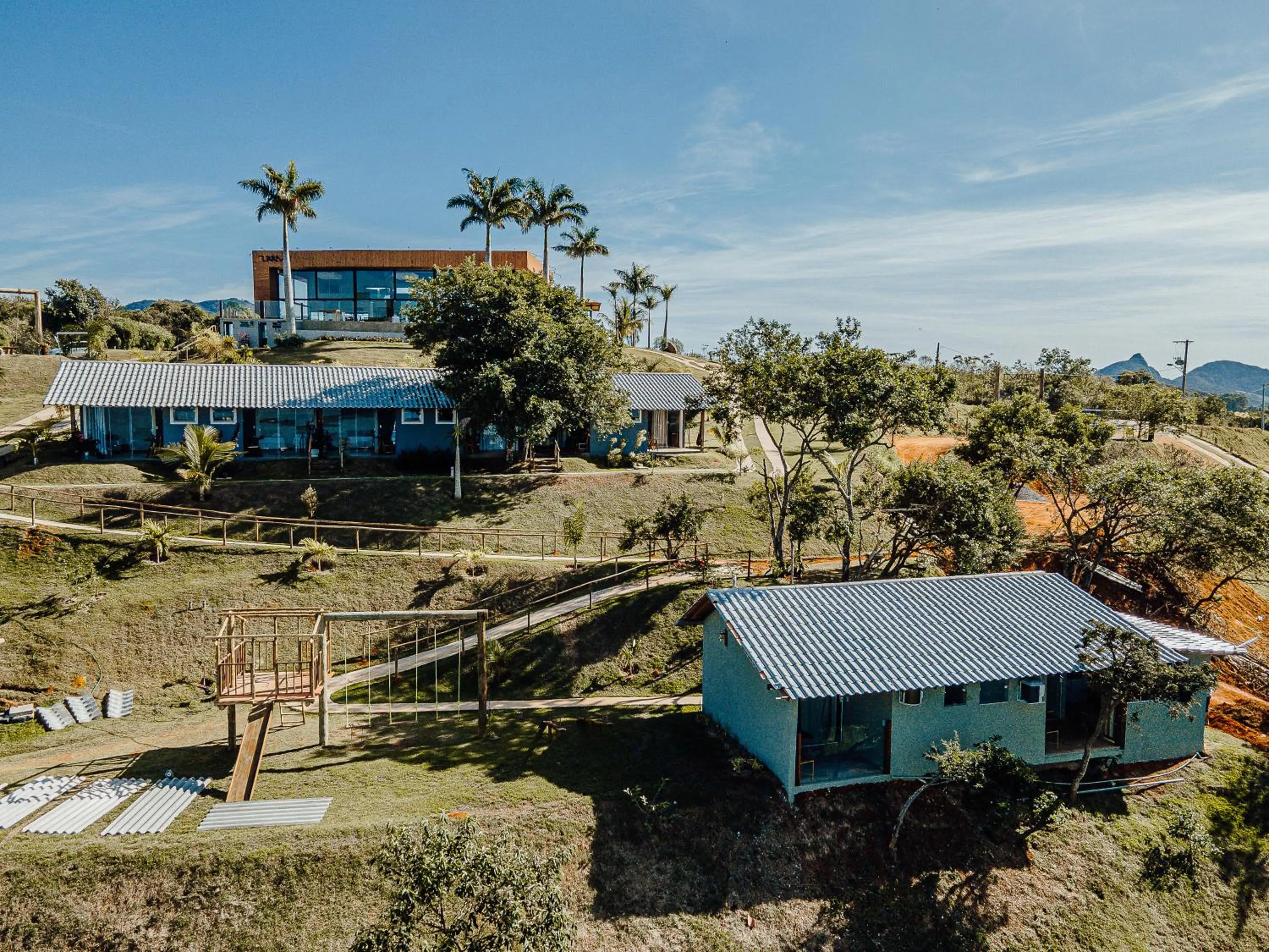 Bird's eye view in Pousada Terraço Guarapari
