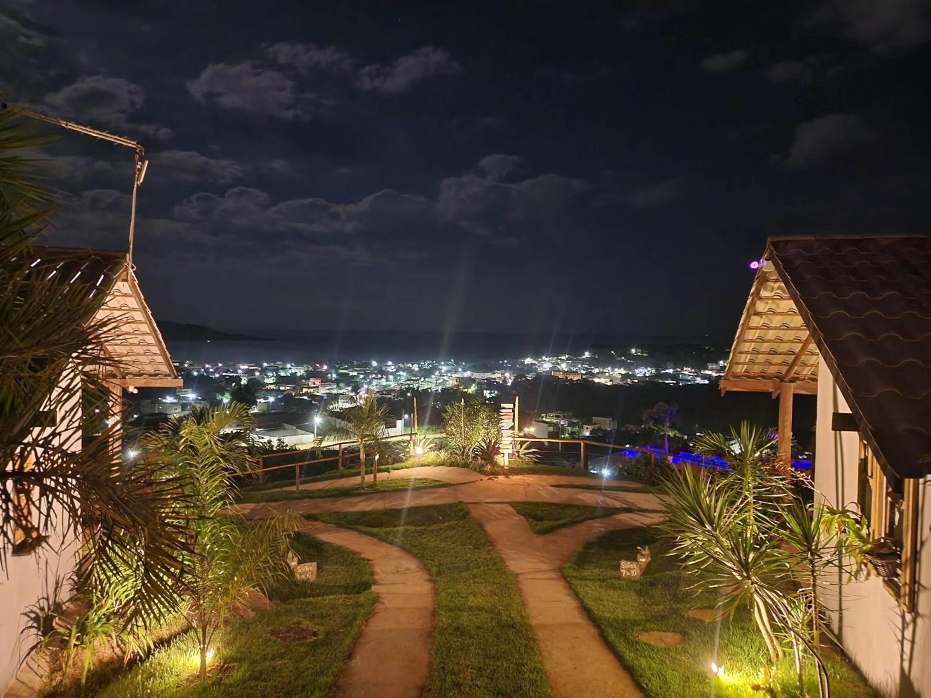 Garden in Pousada Terraço Guarapari