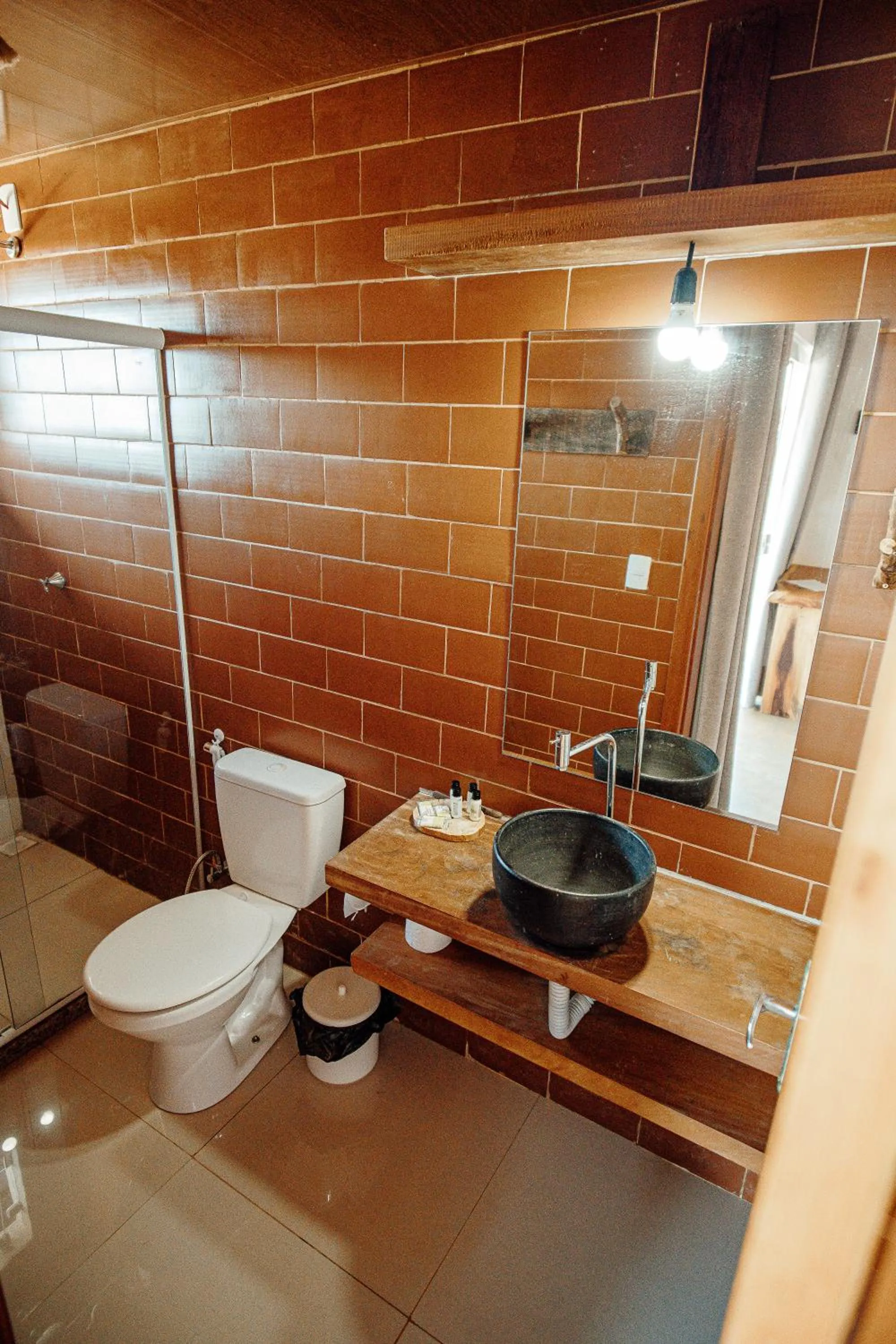 Bathroom in Pousada Terraço Guarapari