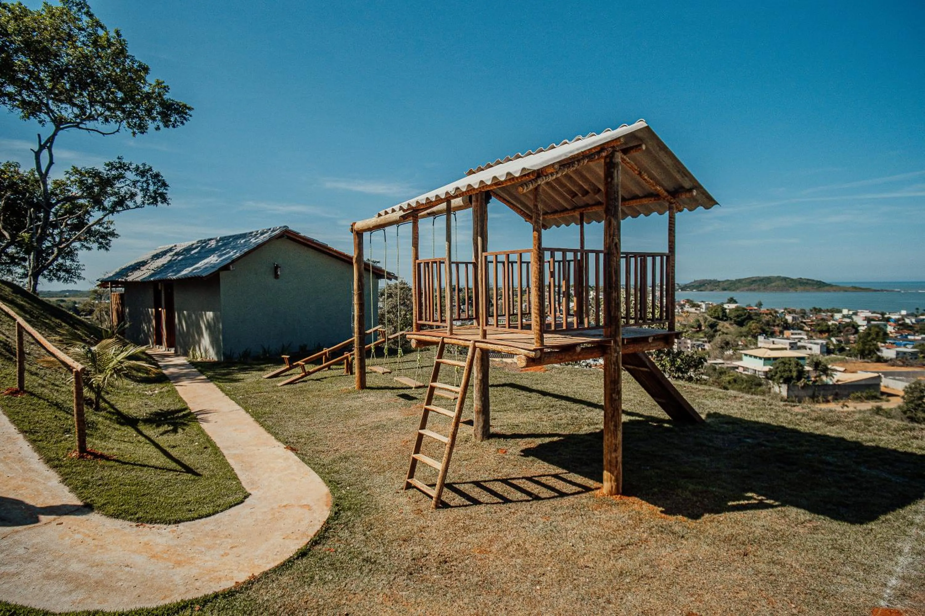 Children play ground in Pousada Terraço Guarapari