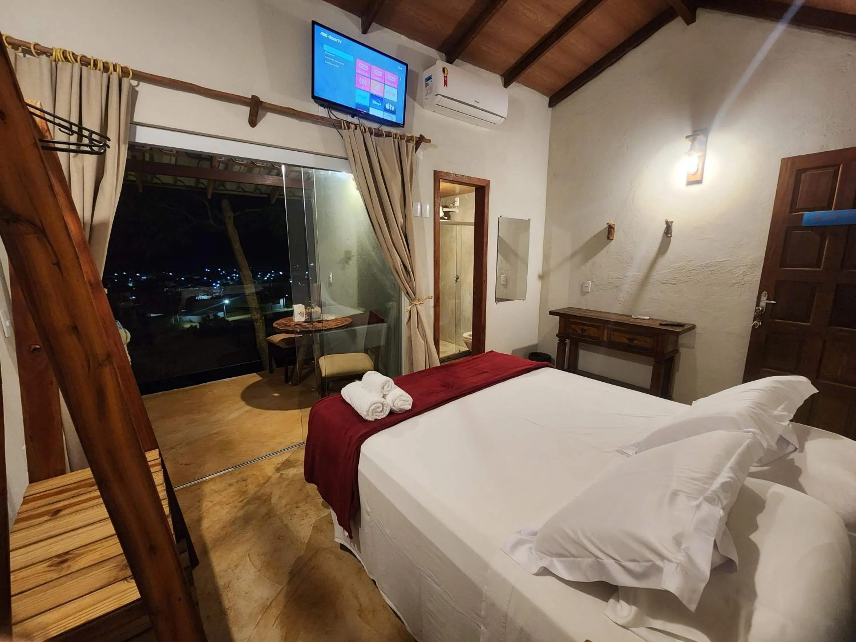 Bedroom, Bed in Pousada Terraço Guarapari