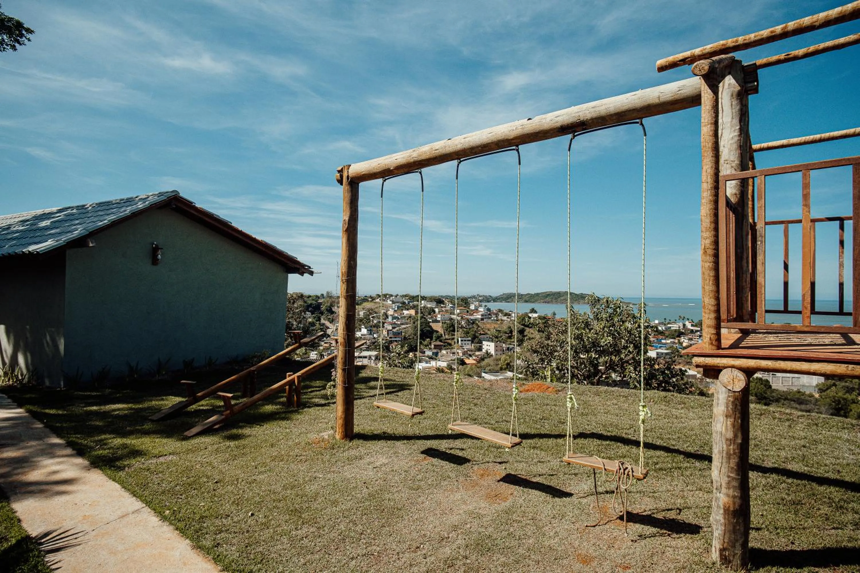Children play ground in Pousada Terraço Guarapari