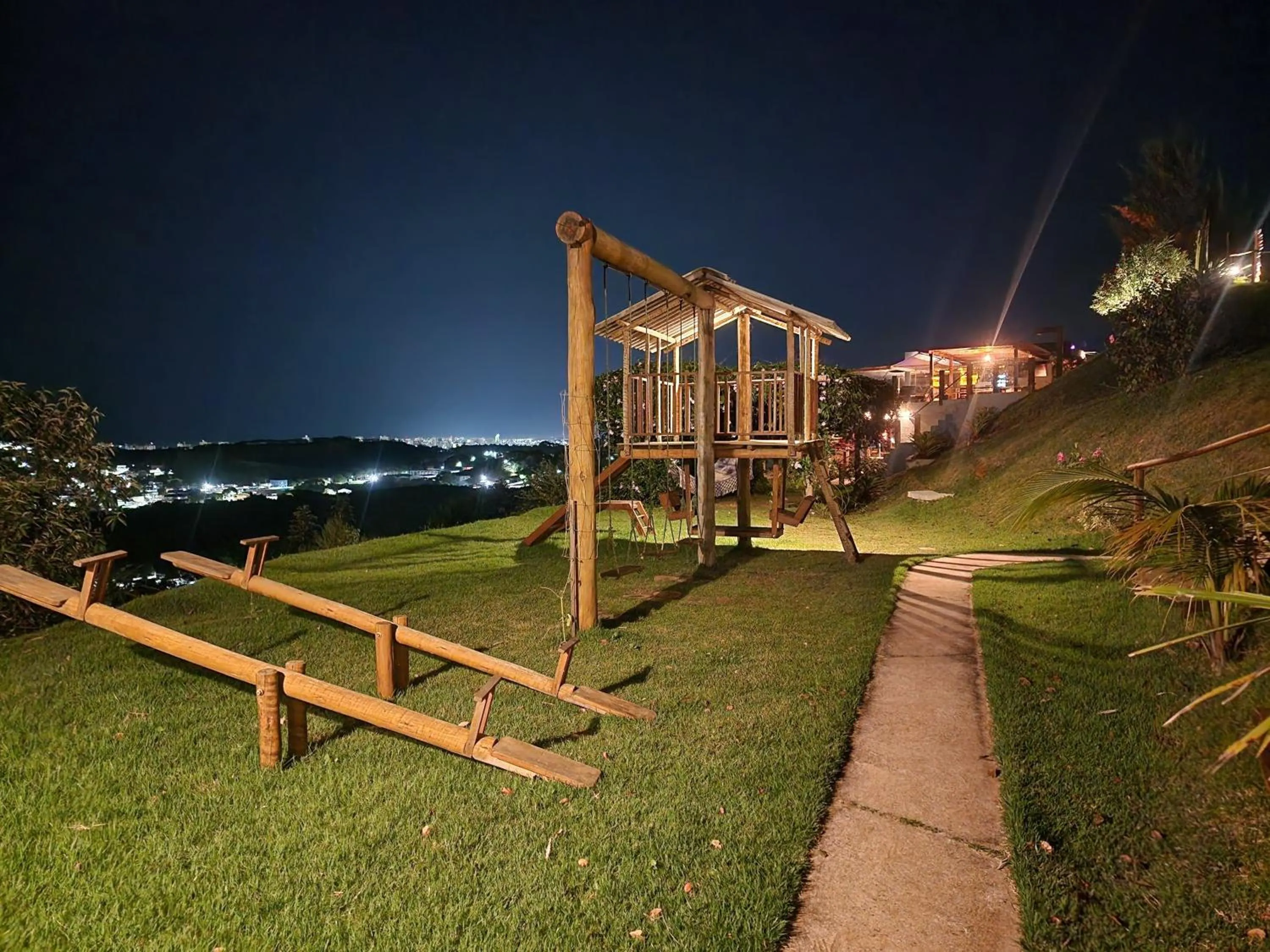Children play ground in Pousada Terraço Guarapari