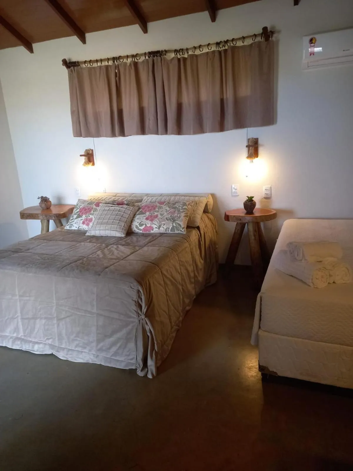 Bedroom, Bed in Pousada Terraço Guarapari